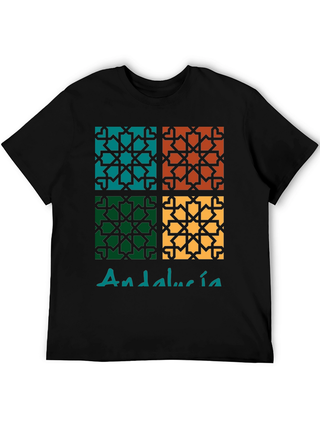 Andalucía Geometric Pattern T-Shirt