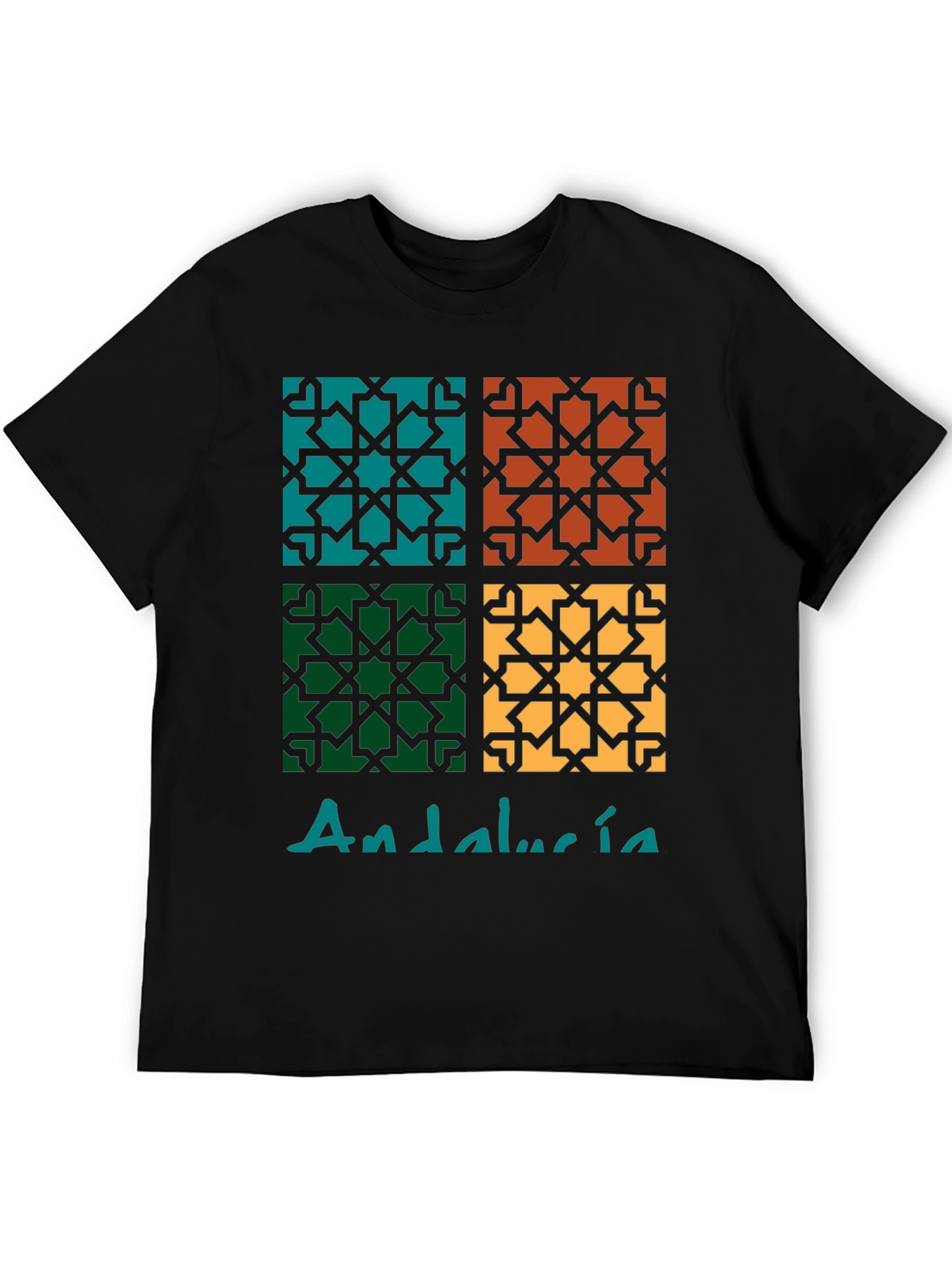 Andalucía Geometric Pattern T-Shirt
