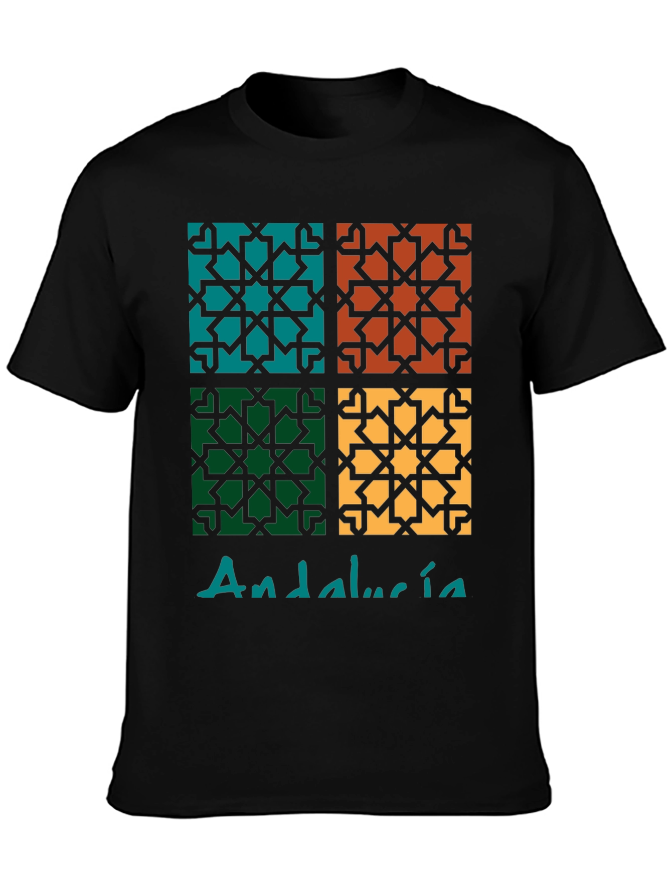 Andalucía Geometric Pattern T-Shirt