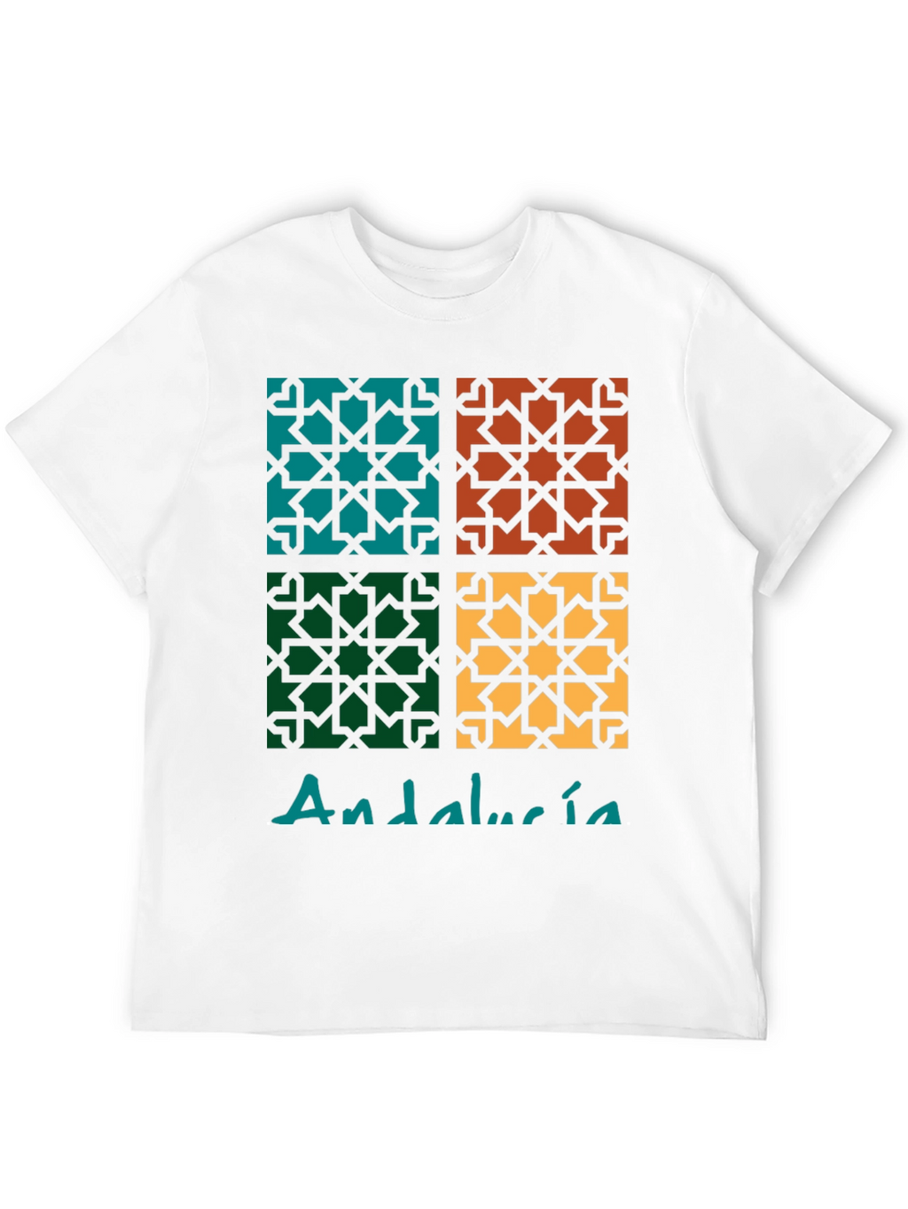 Andalucía Geometric Pattern T-Shirt