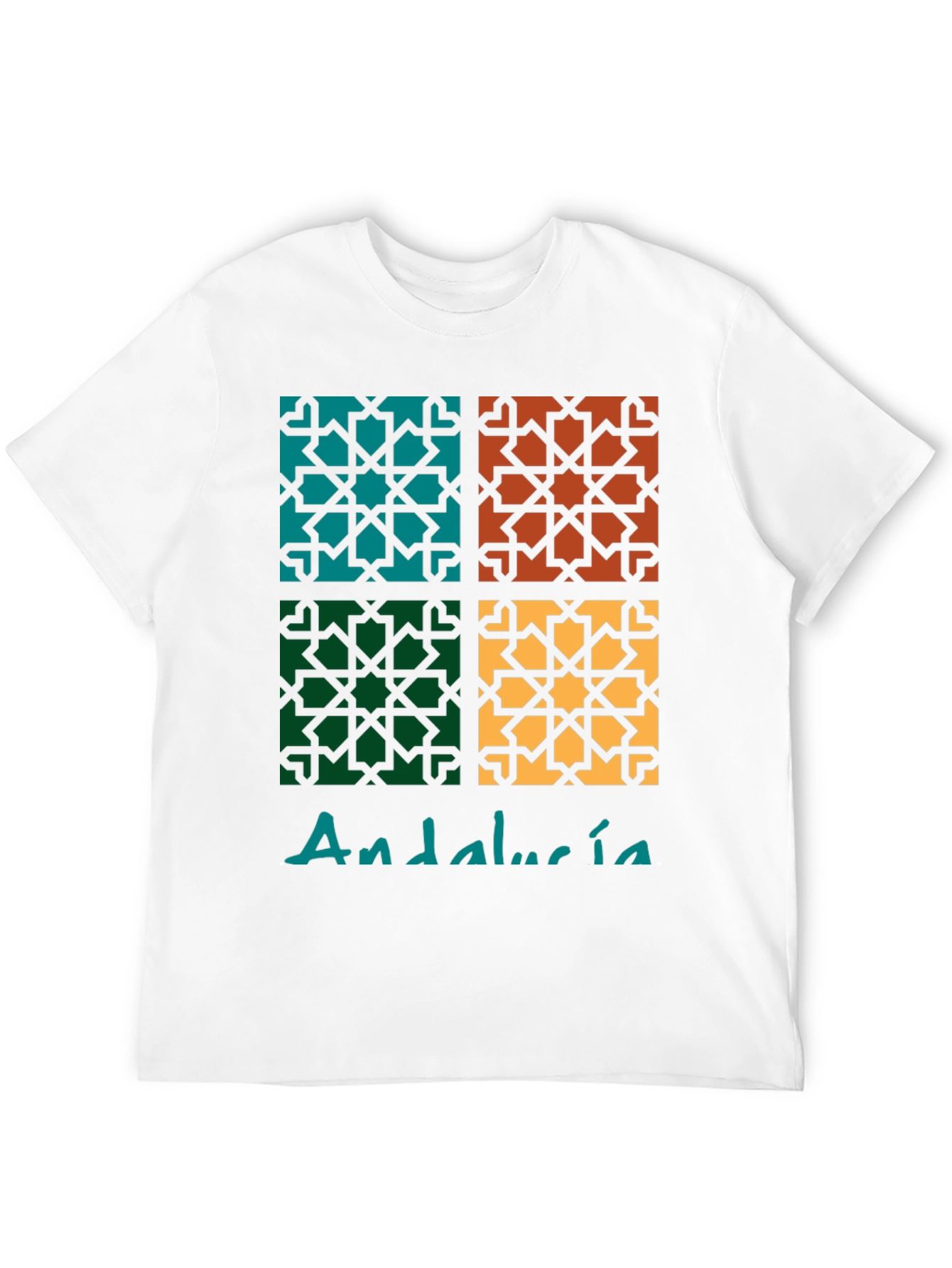 Andalucía Geometric Pattern T-Shirt