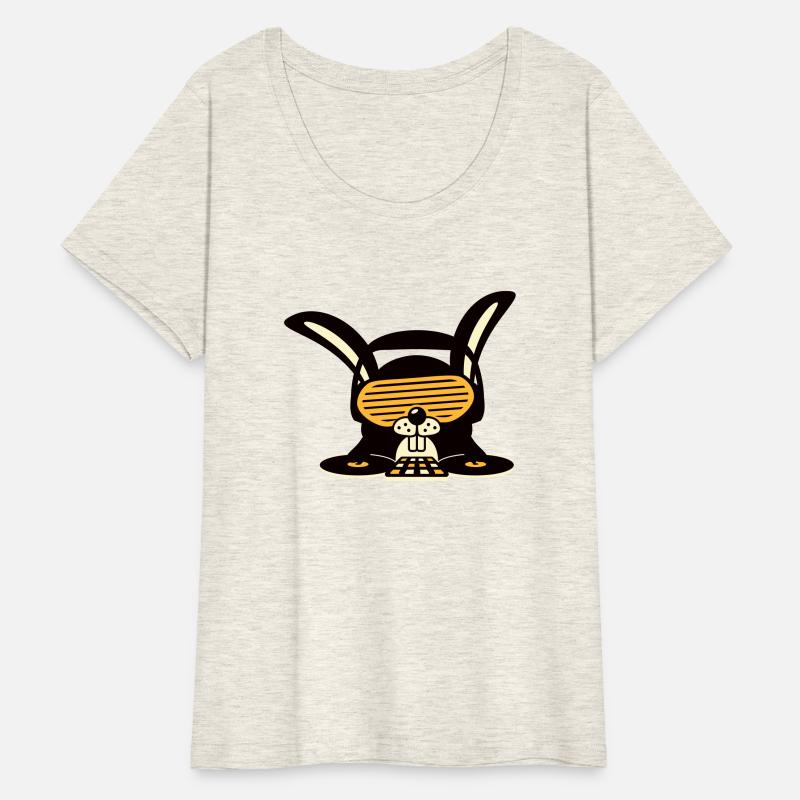 DJ Club Fun Disco Music Party Funny Rabbit Bunny