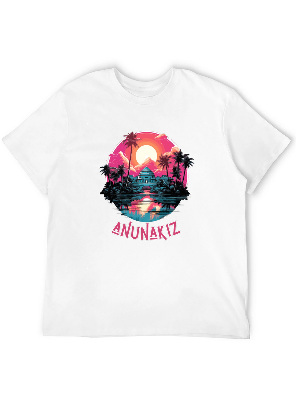 Anunaki Tropical Graphic T-Shirt