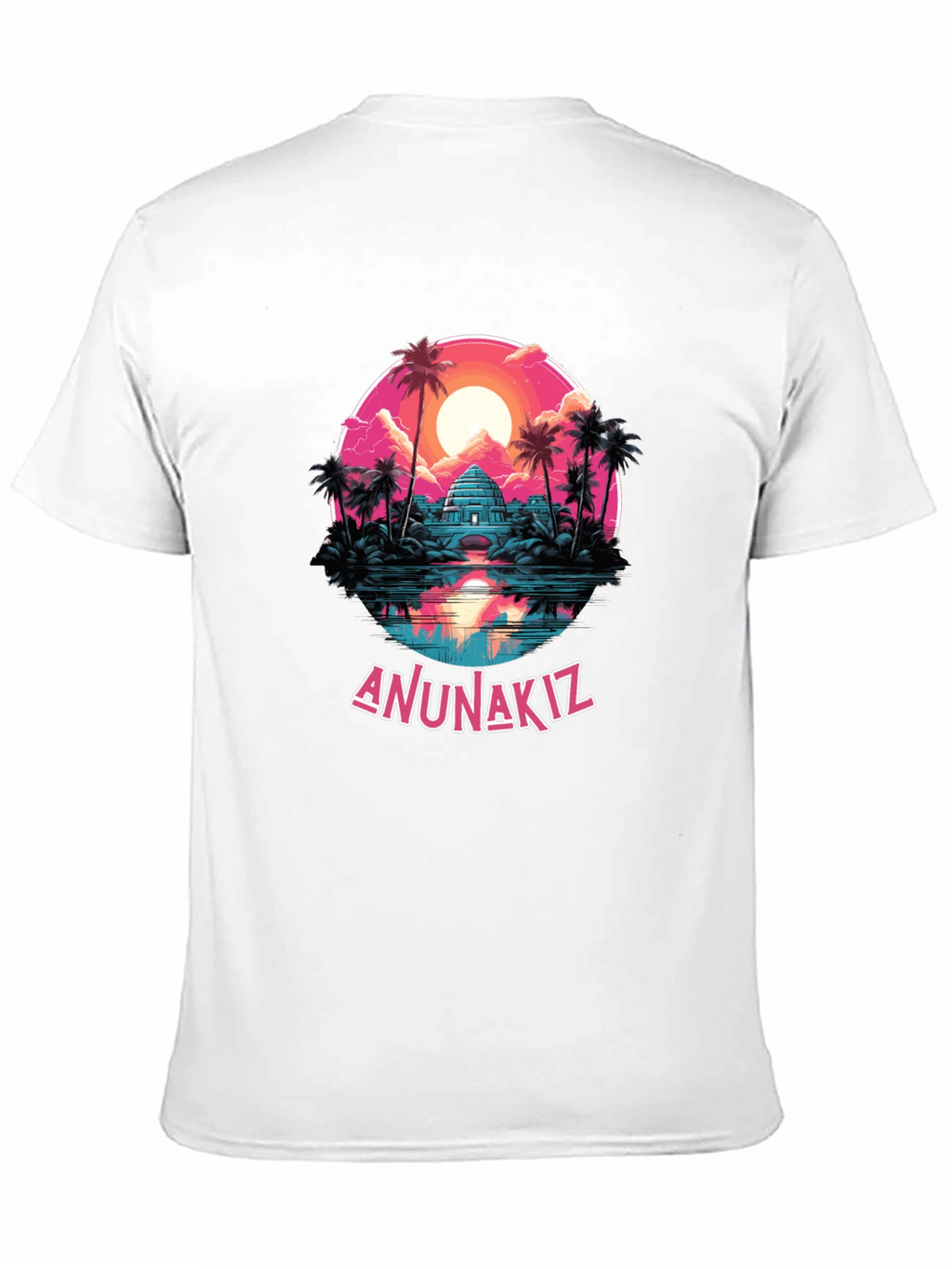 Anunaki Tropical Graphic T-Shirt