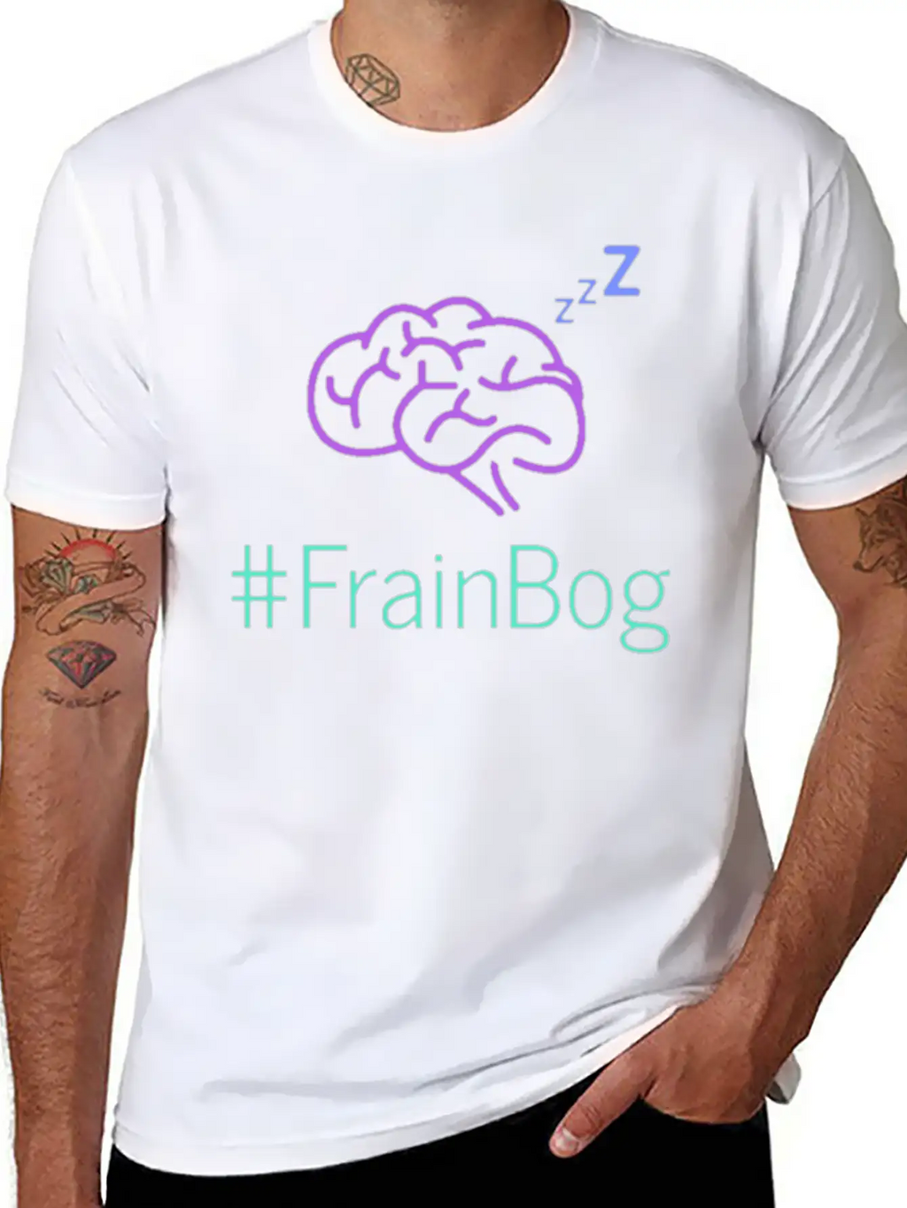 #FrainBog Classic Fit Graphic Tee For Daily Comfort – Unisex Cotton Shirt