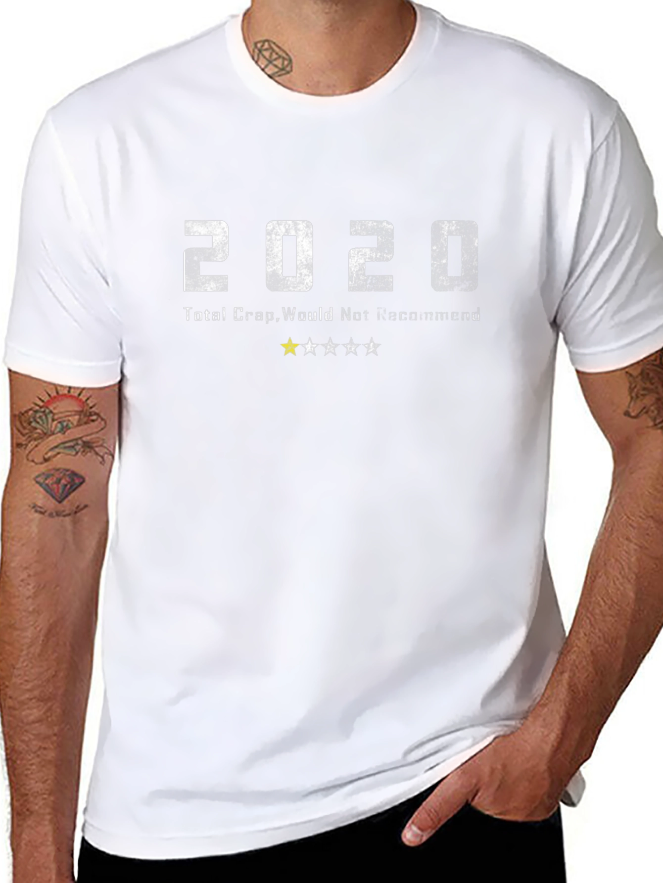 2020 One-Star Review Graphic Tee - Funny Unisex T-Shirt