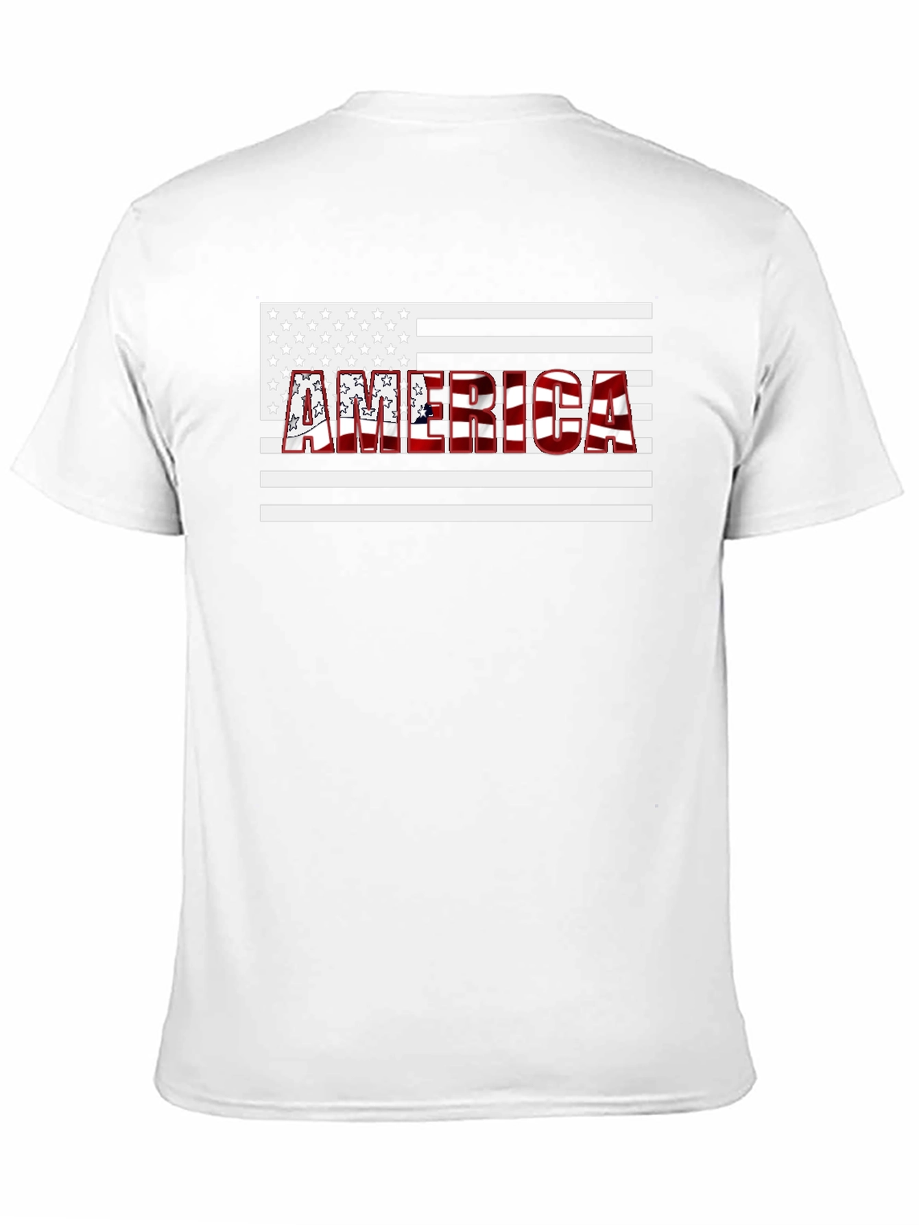 America Flag T-Shirt - Patriotic USA Design