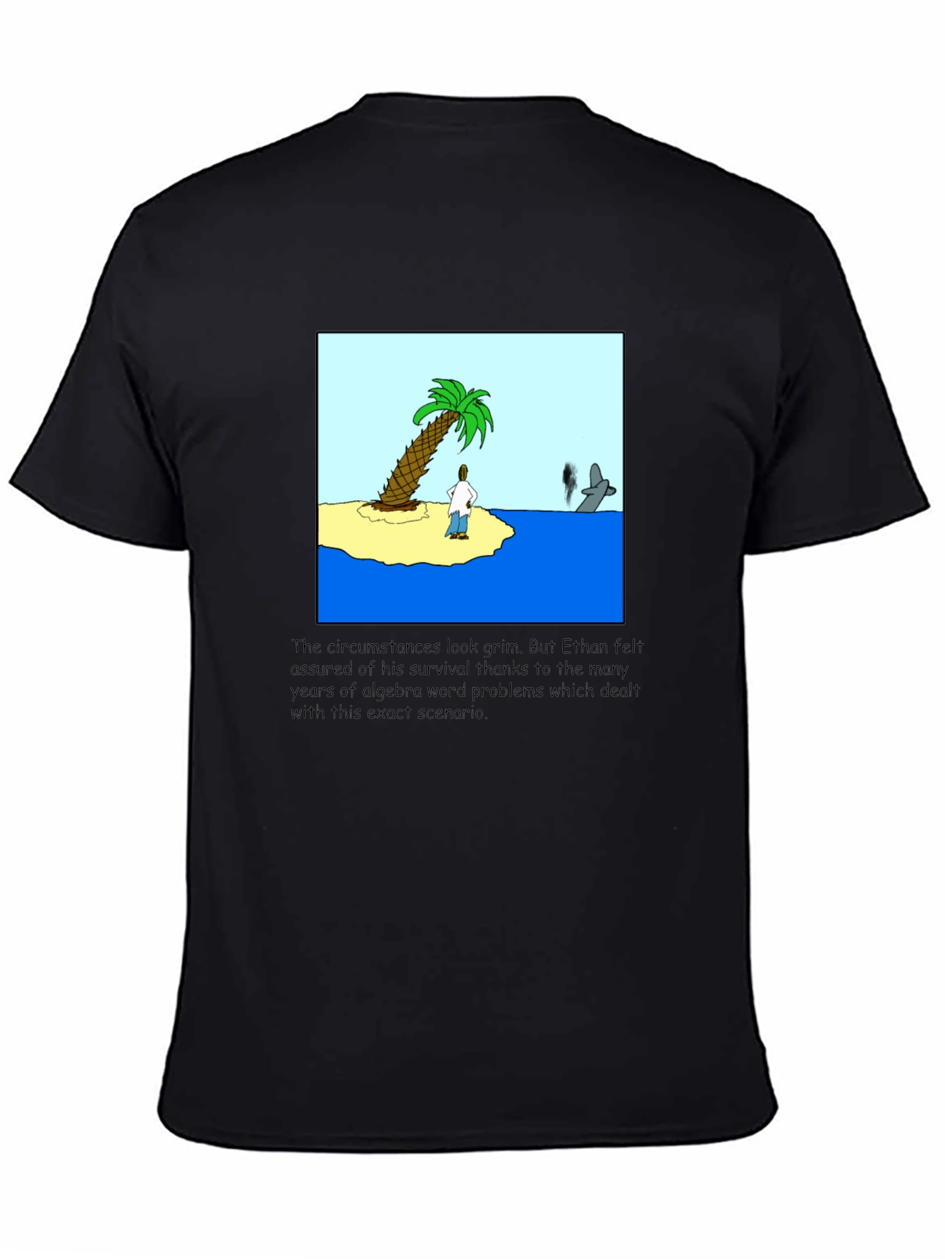 Algebra Island T-Shirt - Survival Scenario Humor