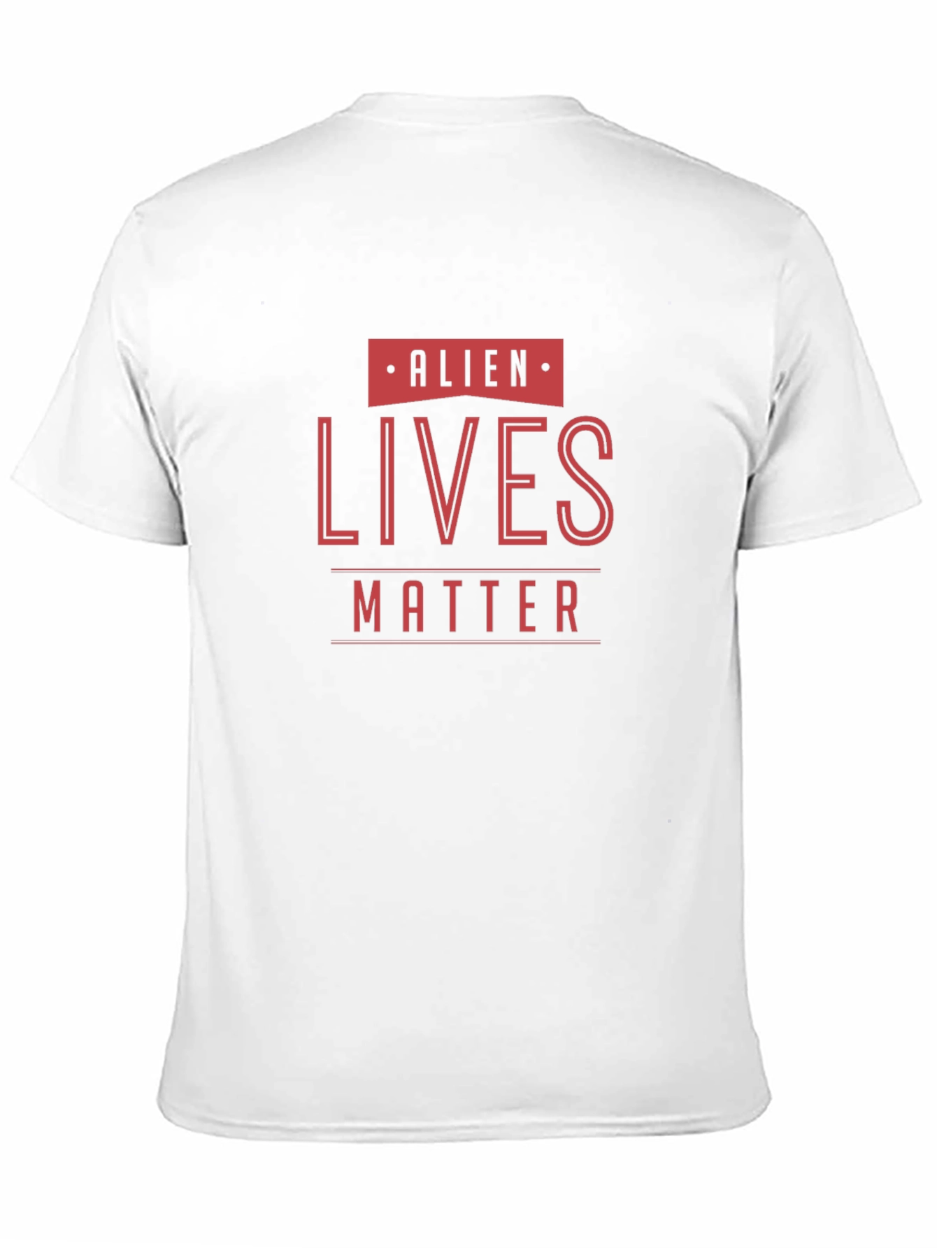 Alien Lives Matter Graphic Tee - Black Cotton Shirt