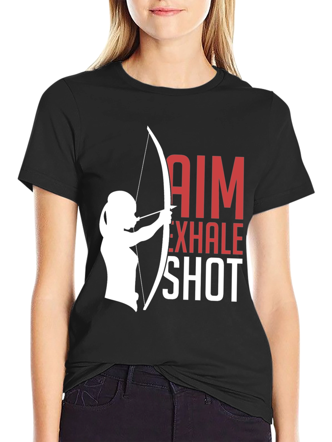 Aim Exhale Shot Archery T-Shirt