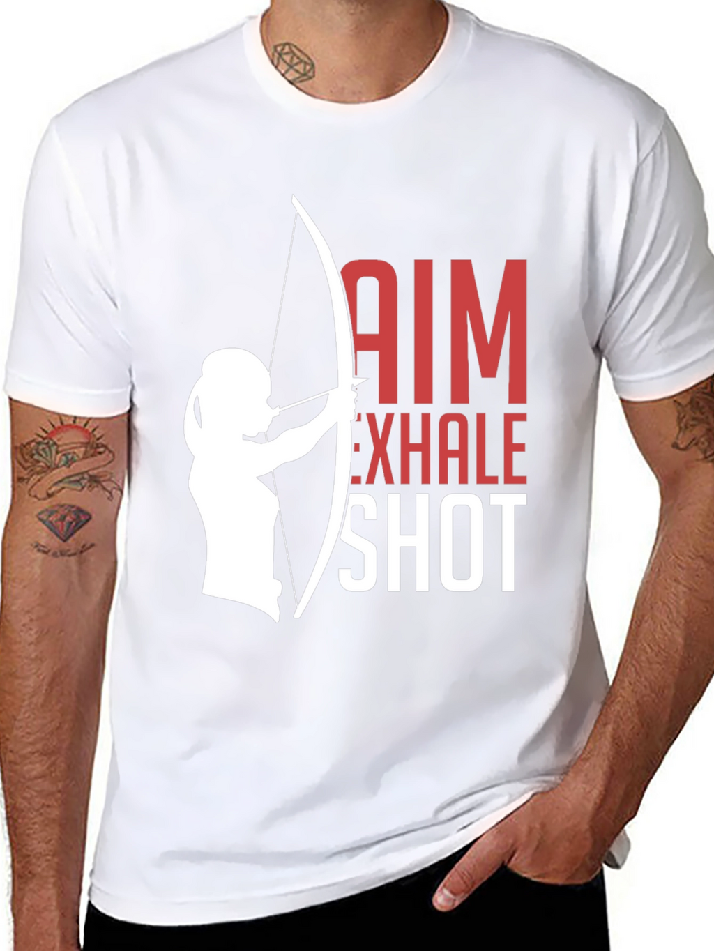 Aim Exhale Shot Archery T-Shirt