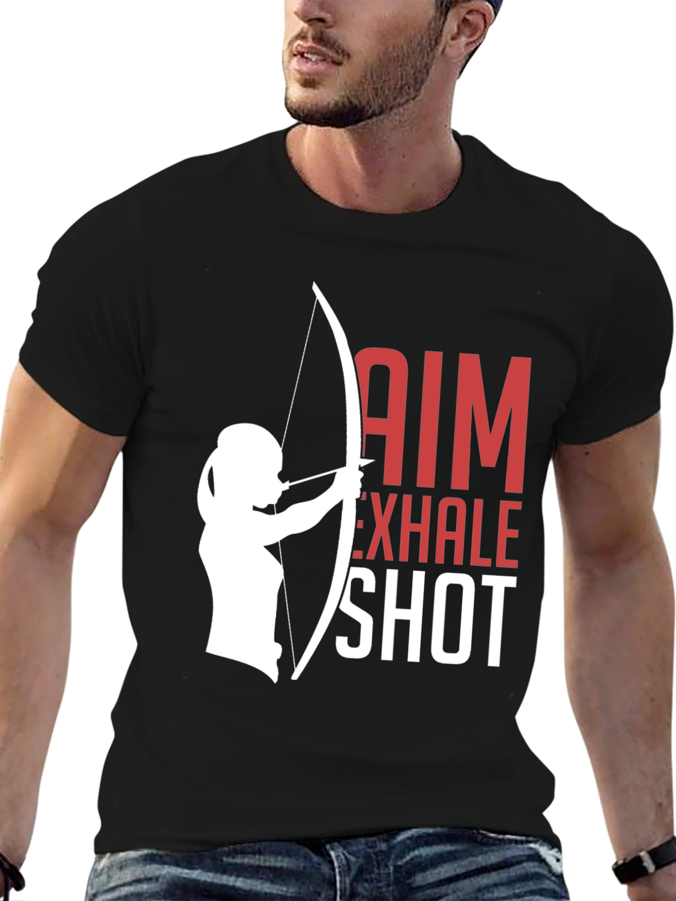 Aim Exhale Shot Archery T-Shirt