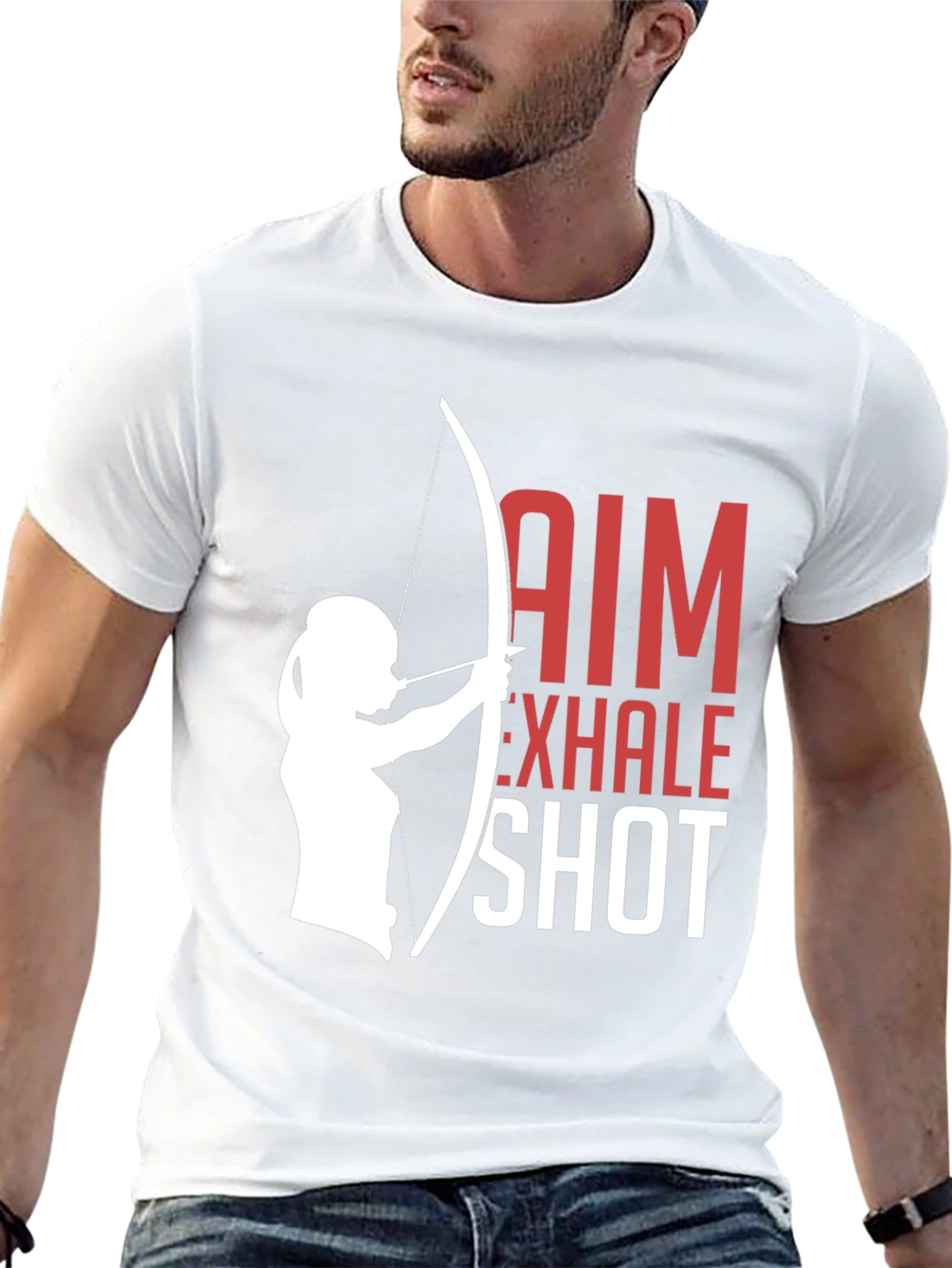 Aim Exhale Shot Archery T-Shirt