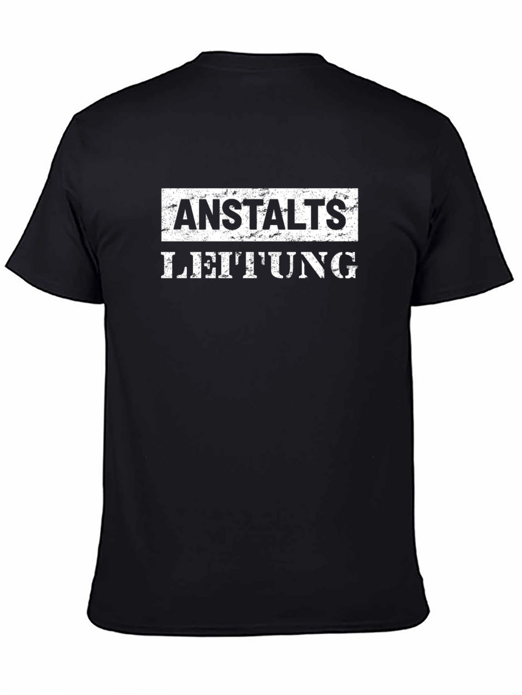 Anstaltsleitung Printed Black T-Shirt