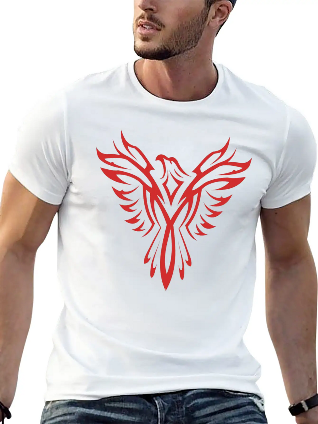 #ILoveNUKKI Official Women Phoenix Shirt Breathable Graphic T-Shirt – Perfect For Casual Days