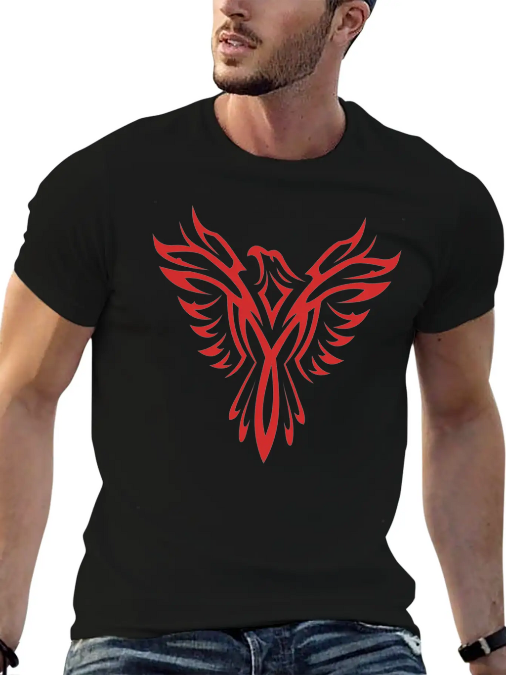 #ILoveNUKKI Official Women Phoenix Shirt Breathable Graphic T-Shirt – Perfect For Casual Days