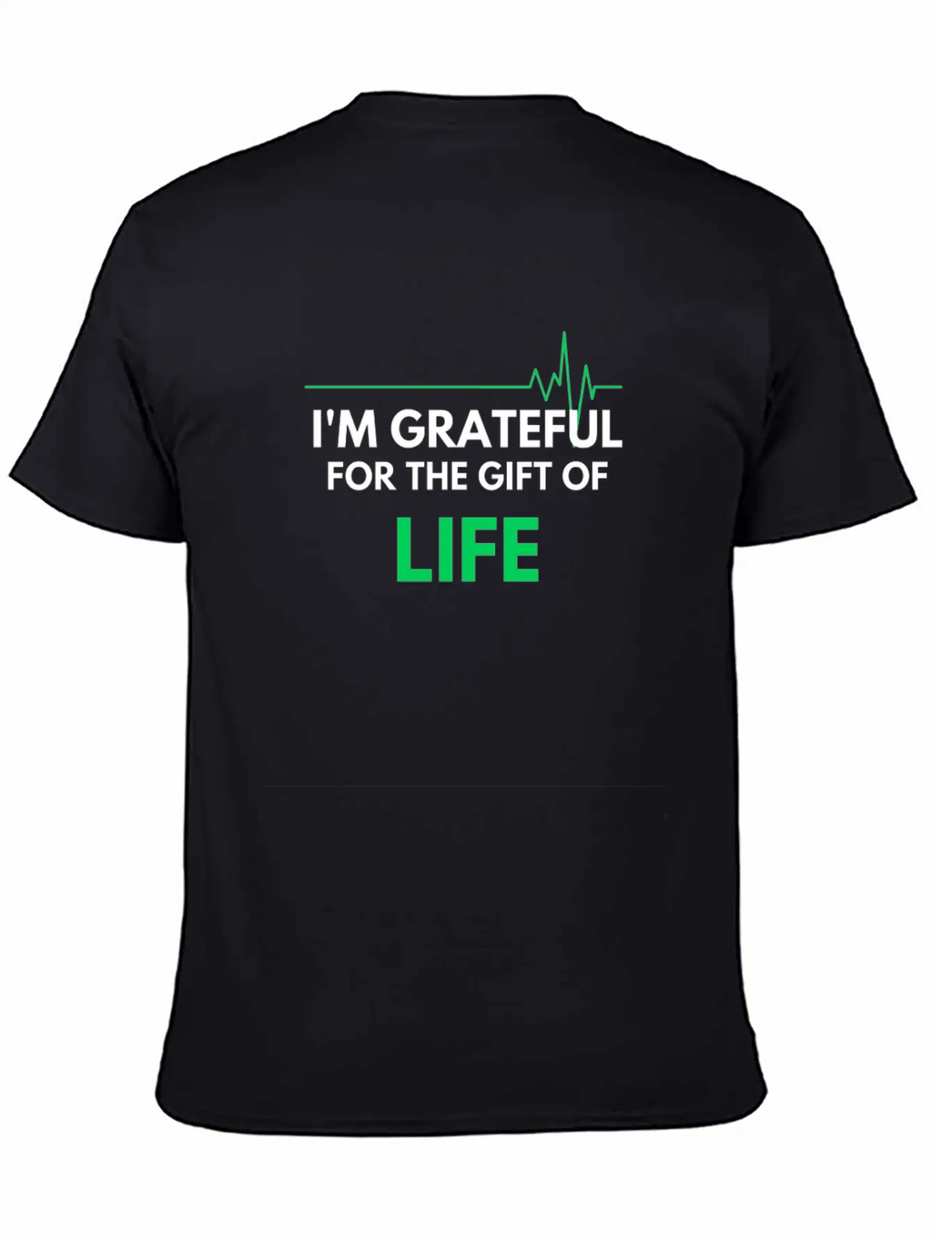 "I'm Grateful Inspirational Design" Timeless Short Sleeve Tee – Comfy And Minimalist Design