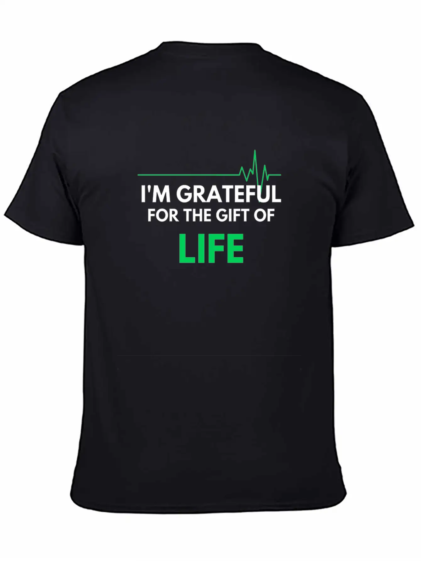 "I'm Grateful Inspirational Design" Timeless Short Sleeve Tee – Comfy And Minimalist Design