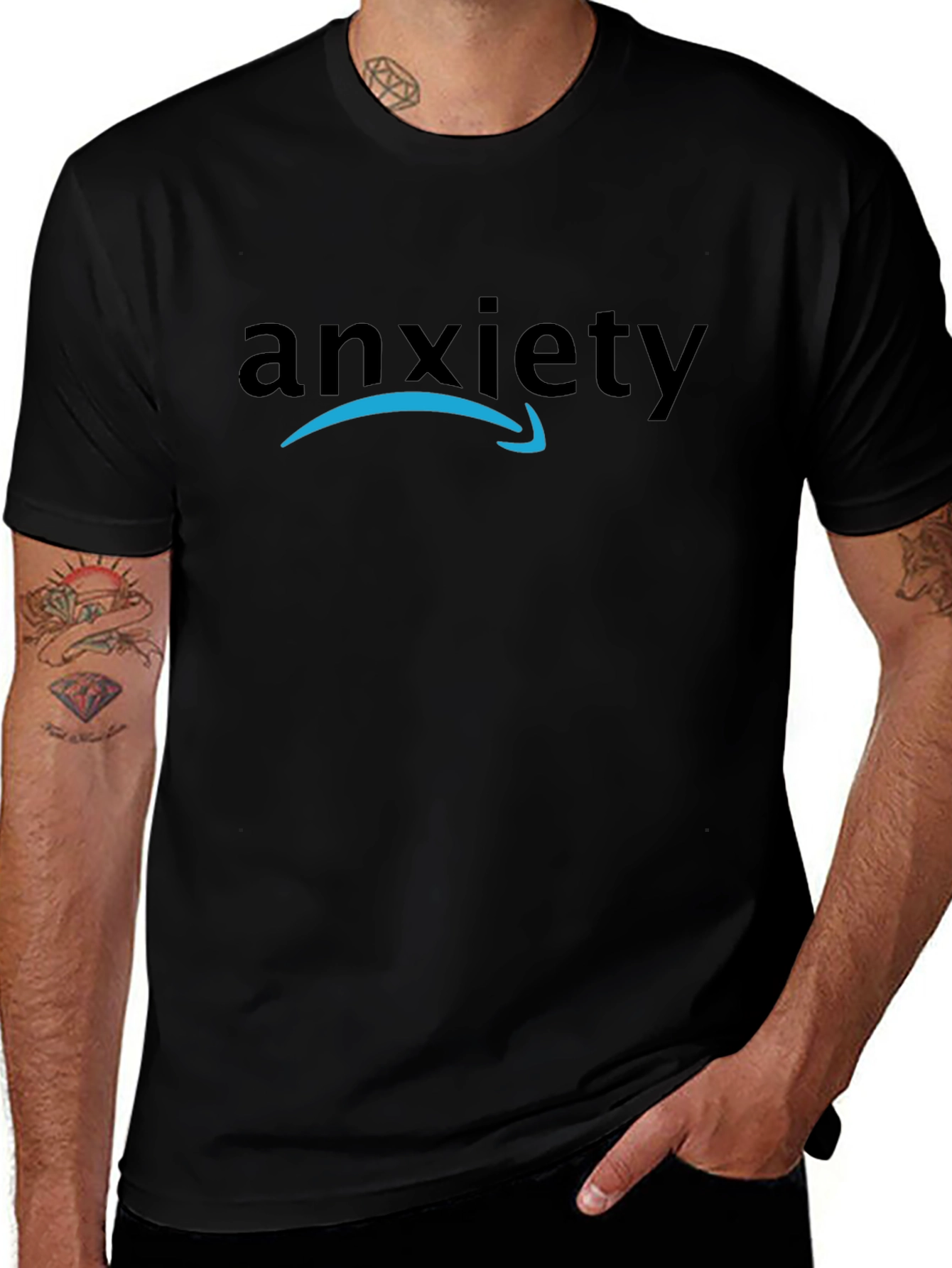 Anxiety Amazon Inspired Graphic T-Shirt