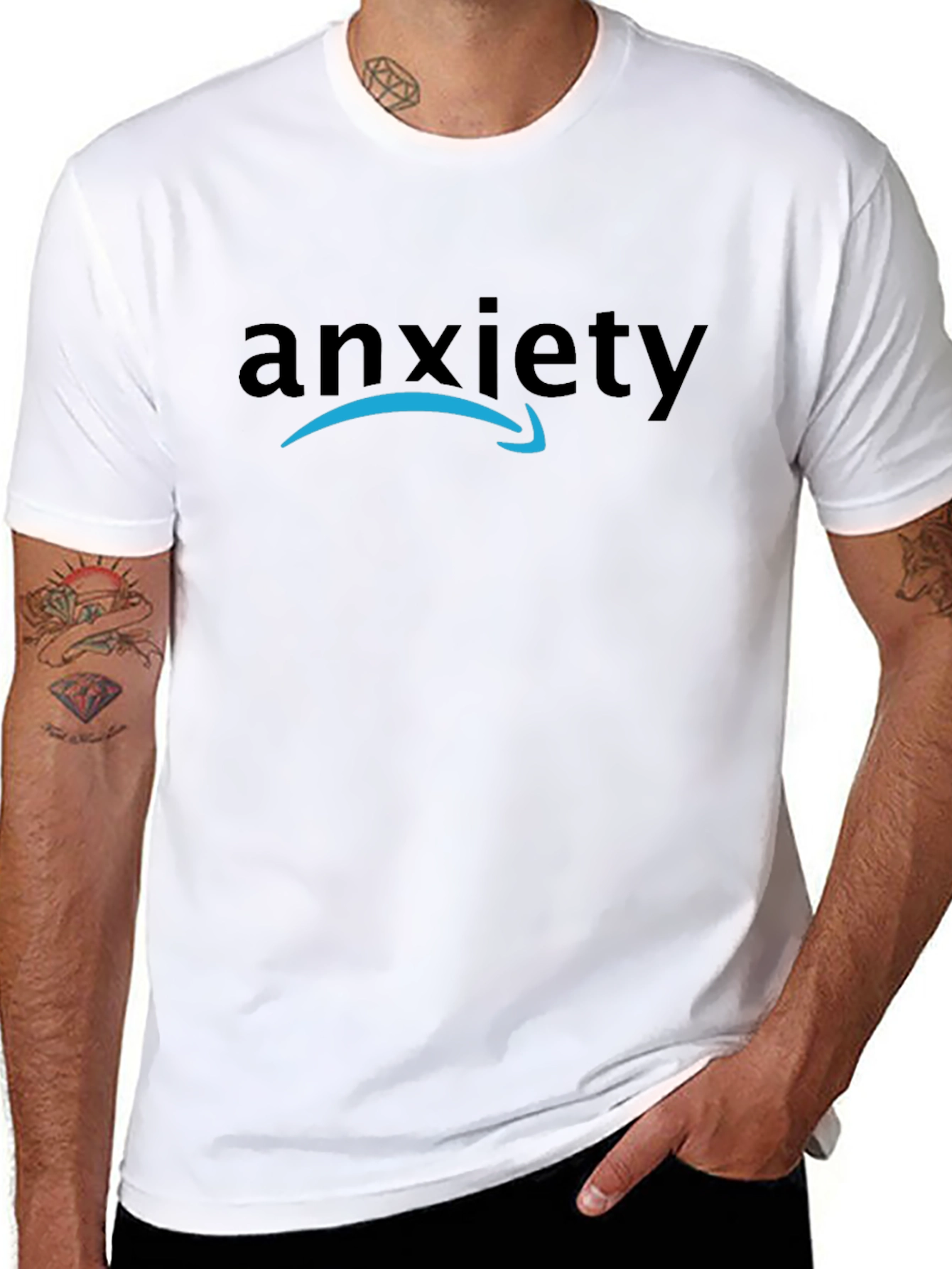Anxiety Amazon Inspired Graphic T-Shirt