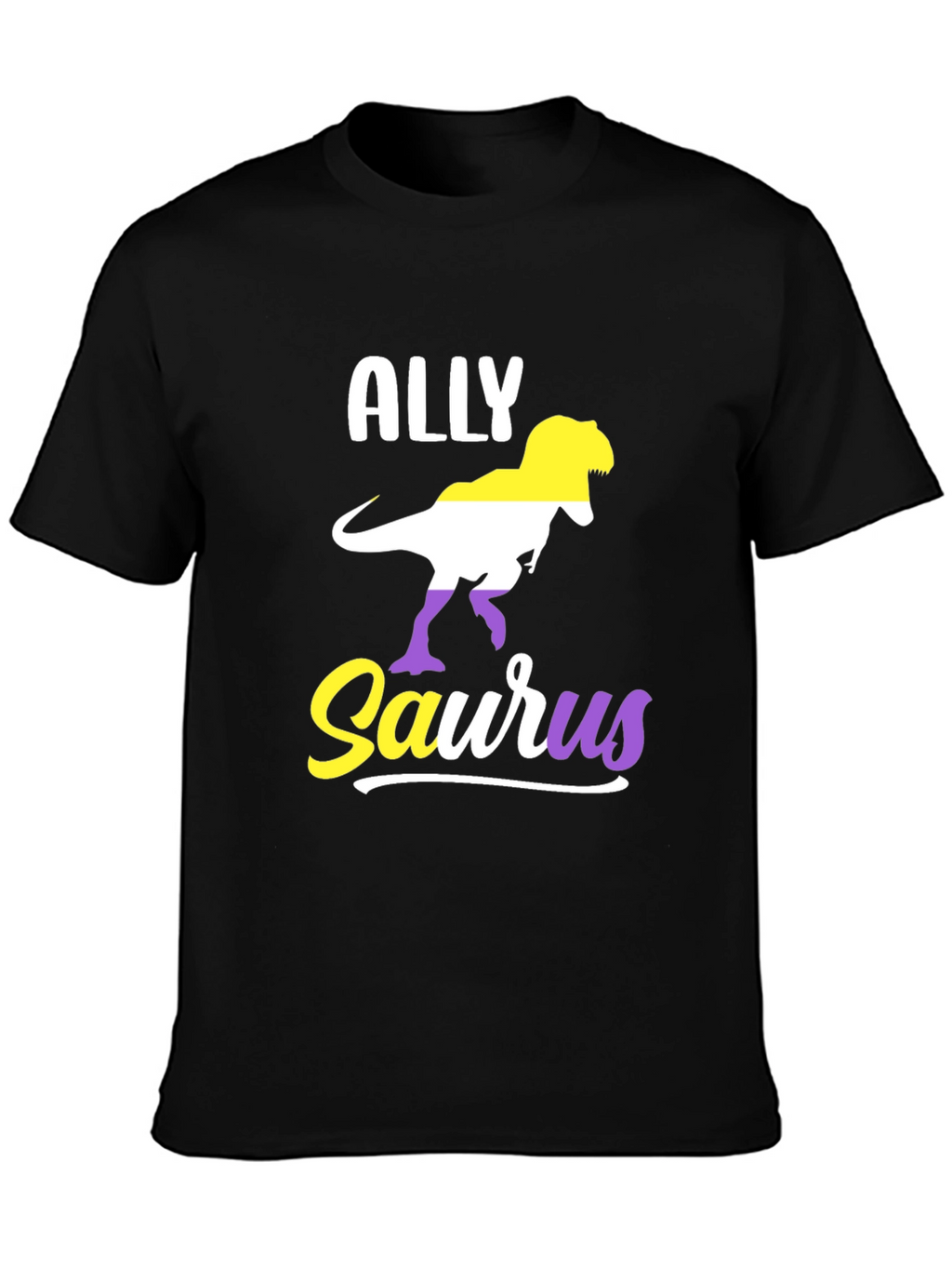 ALLYsaurus Dinosaur Pride T-Shirt