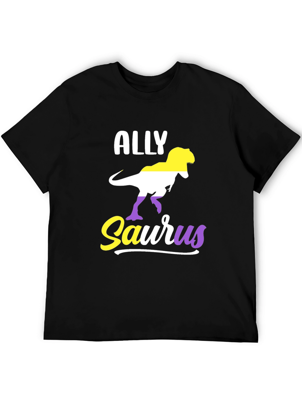 ALLYsaurus Dinosaur Pride T-Shirt
