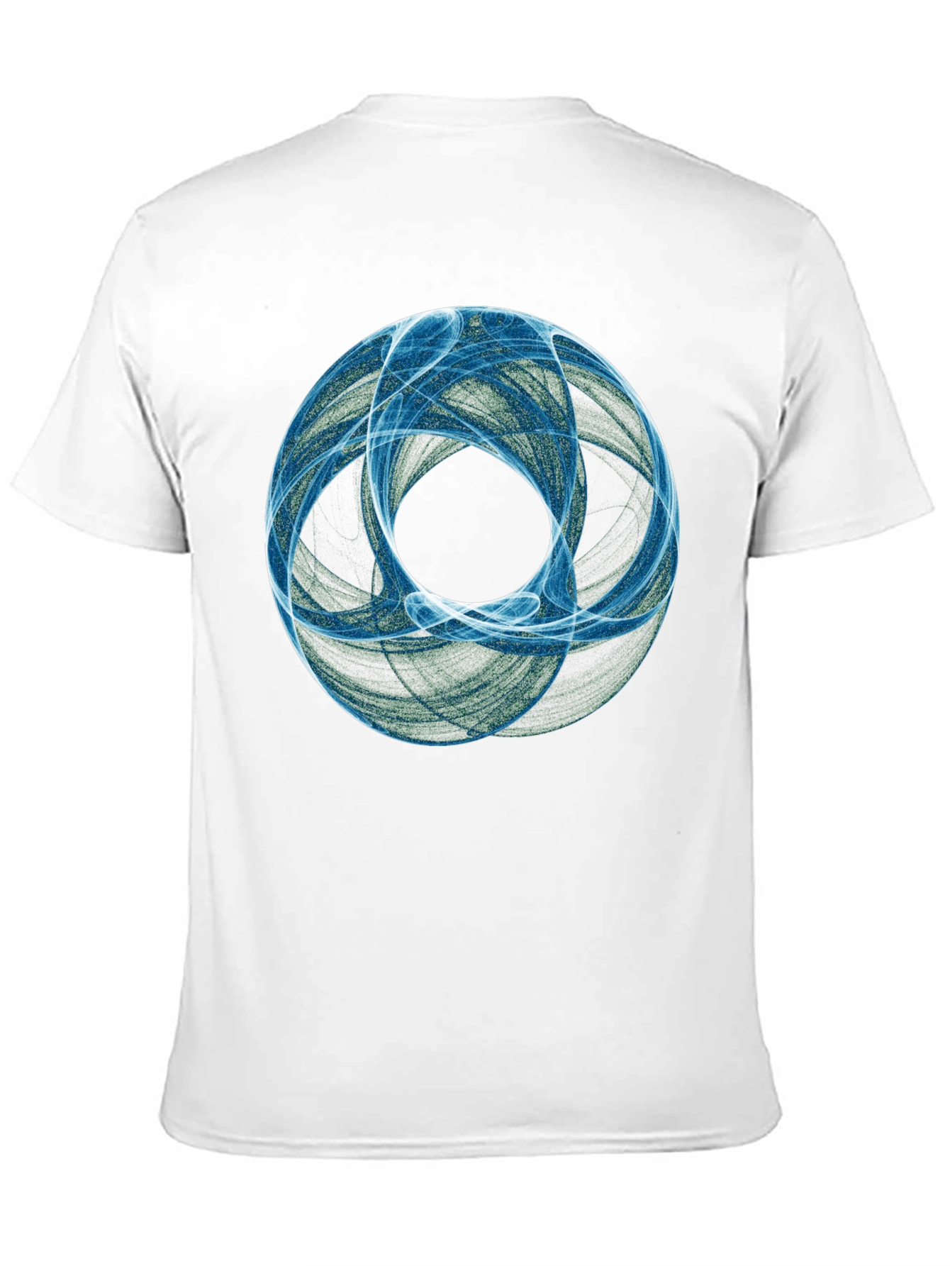 Abstract Sphere Graphic Tee - Modern Black T-Shirt