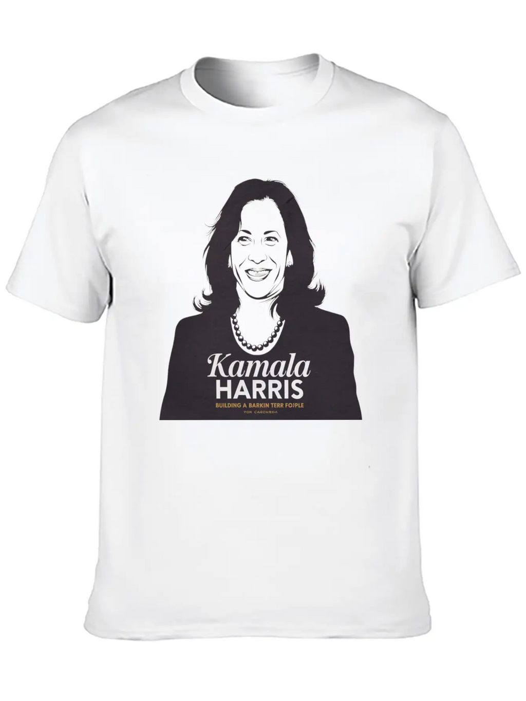 "Kamala Harris 2024: Leading With Compassion Classic Fit Graphic Tee For Daily Comfort – Unisex Cotton Shirt
