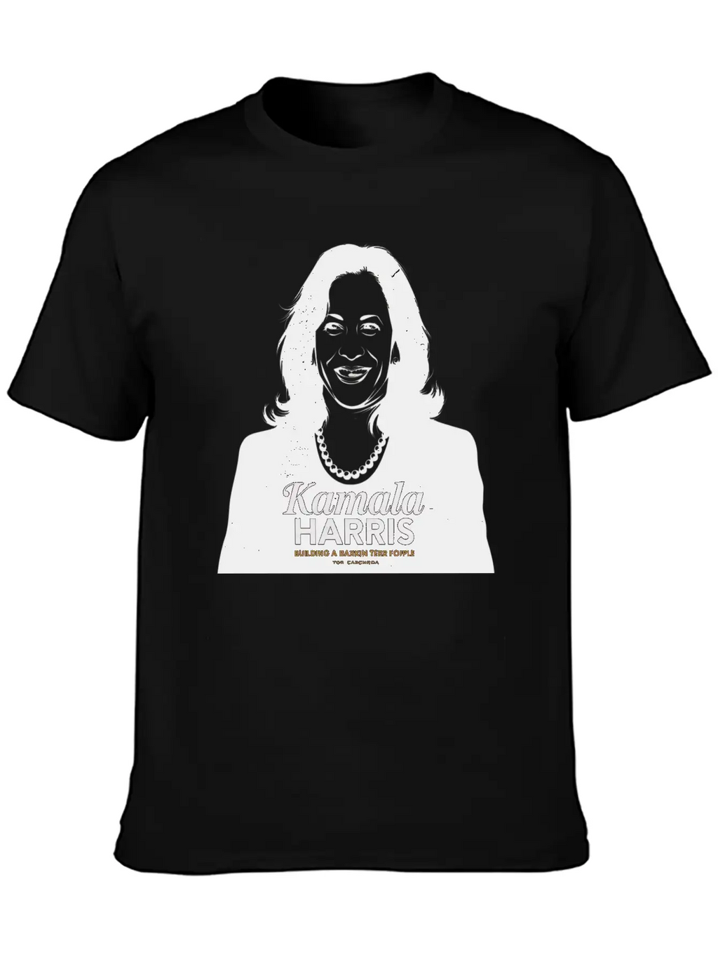 "Kamala Harris 2024: Leading With Compassion Classic Fit Graphic Tee For Daily Comfort – Unisex Cotton Shirt