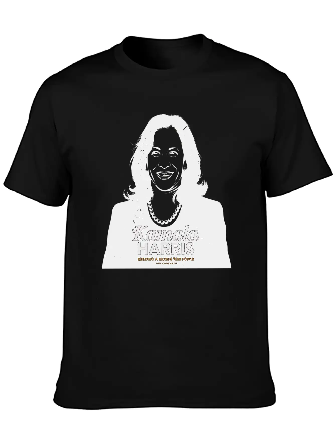 "Kamala Harris 2024: Leading With Compassion Classic Fit Graphic Tee For Daily Comfort – Unisex Cotton Shirt