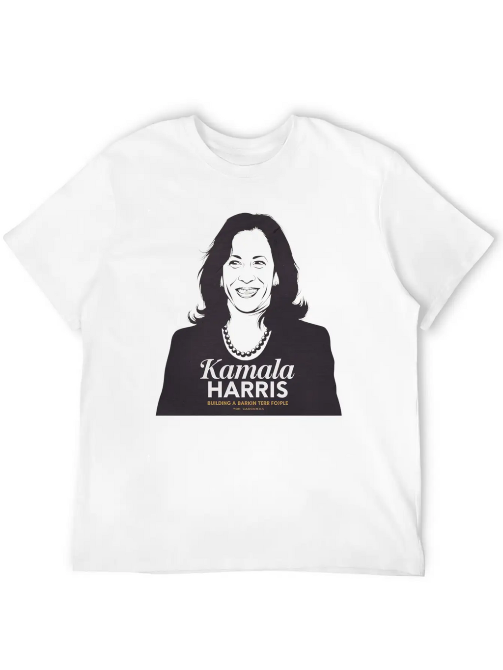 "Kamala Harris 2024: Leading With Compassion Classic Fit Graphic Tee For Daily Comfort – Unisex Cotton Shirt