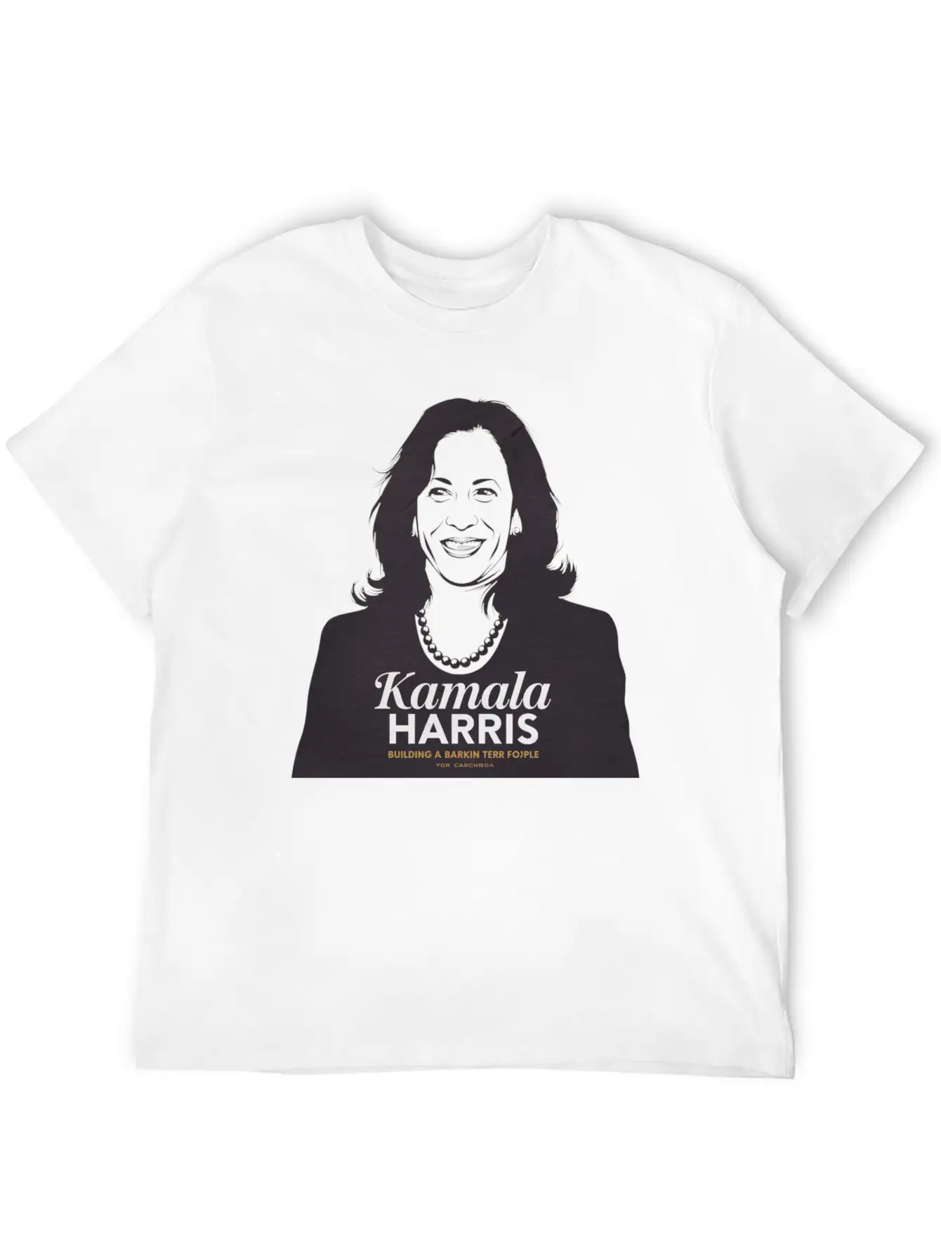 "Kamala Harris 2024: Leading With Compassion Classic Fit Graphic Tee For Daily Comfort – Unisex Cotton Shirt