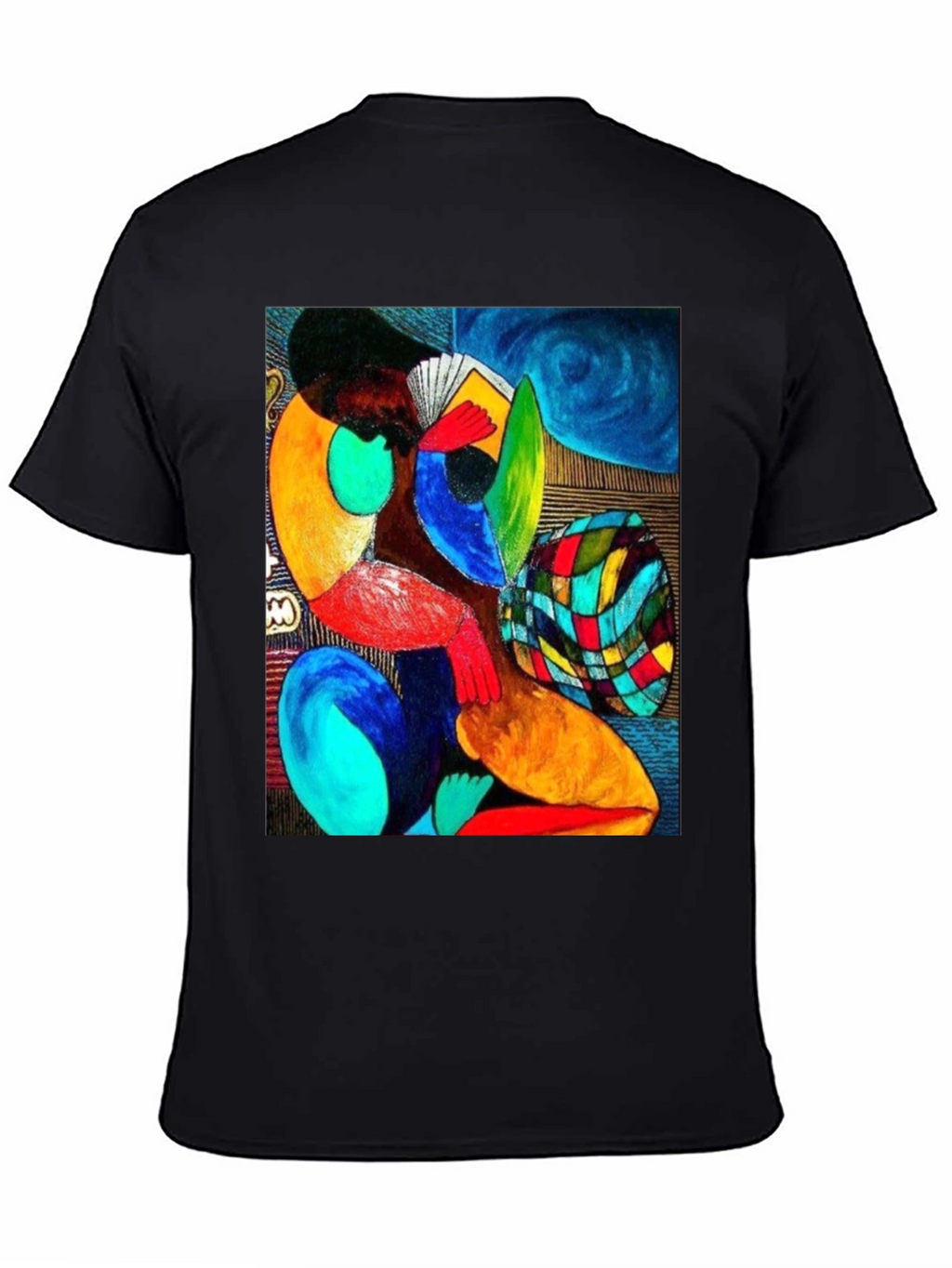 Abstract Art Graphic Tee - Modern Expression