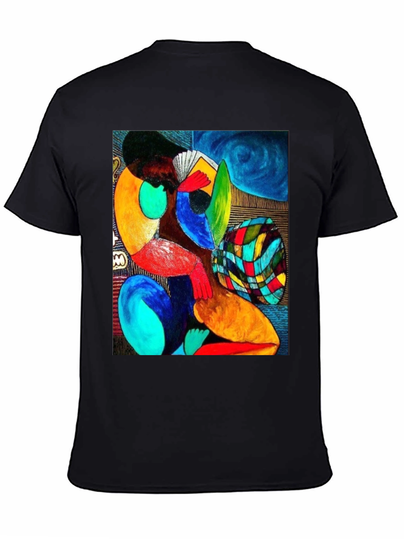 Abstract Art Graphic Tee - Modern Expression