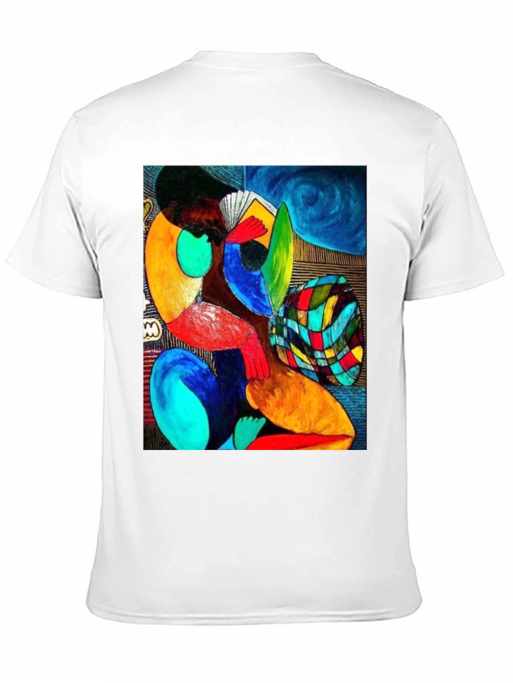 Abstract Art Graphic Tee - Modern Expression