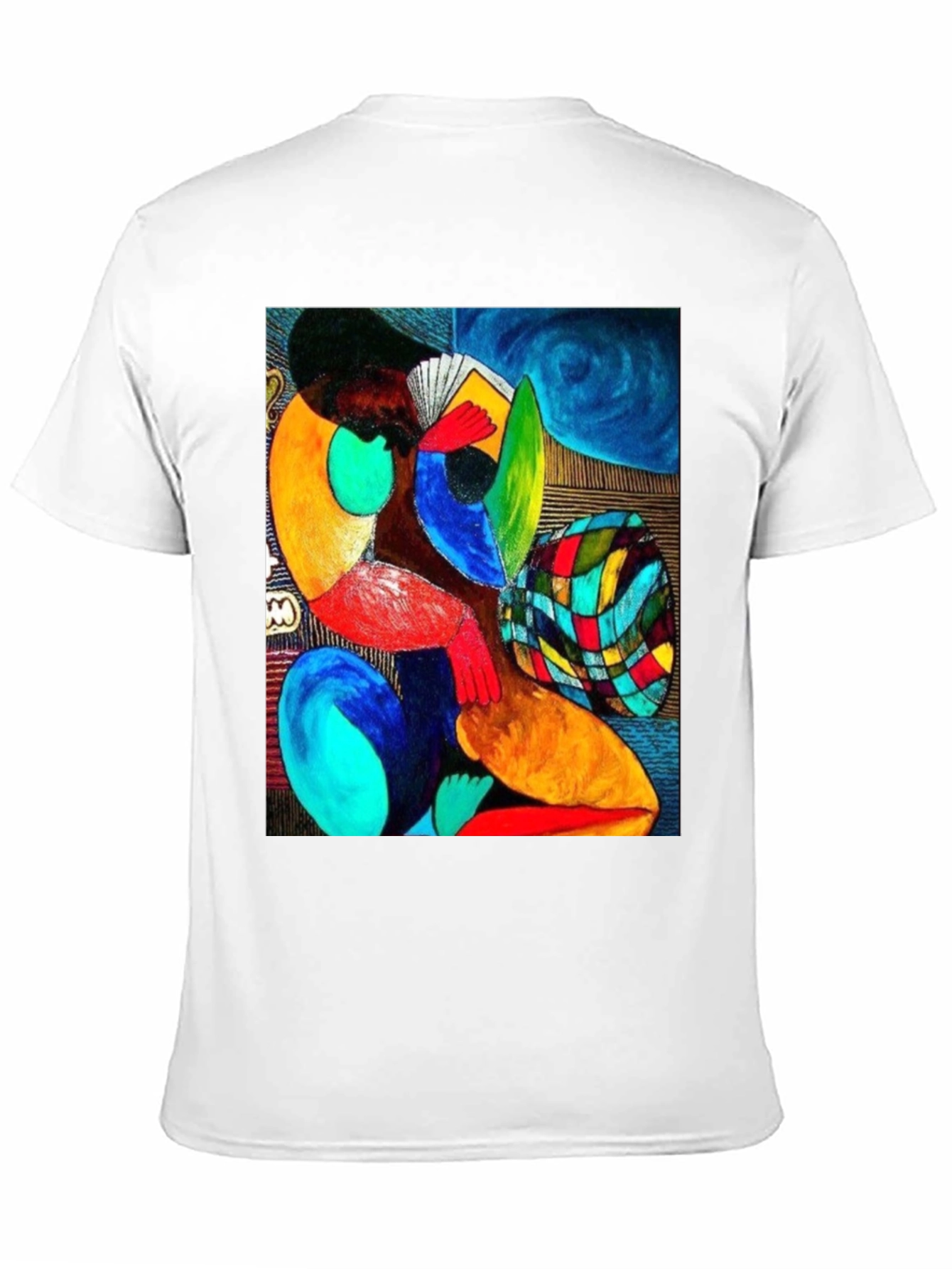 Abstract Art Graphic Tee - Modern Expression