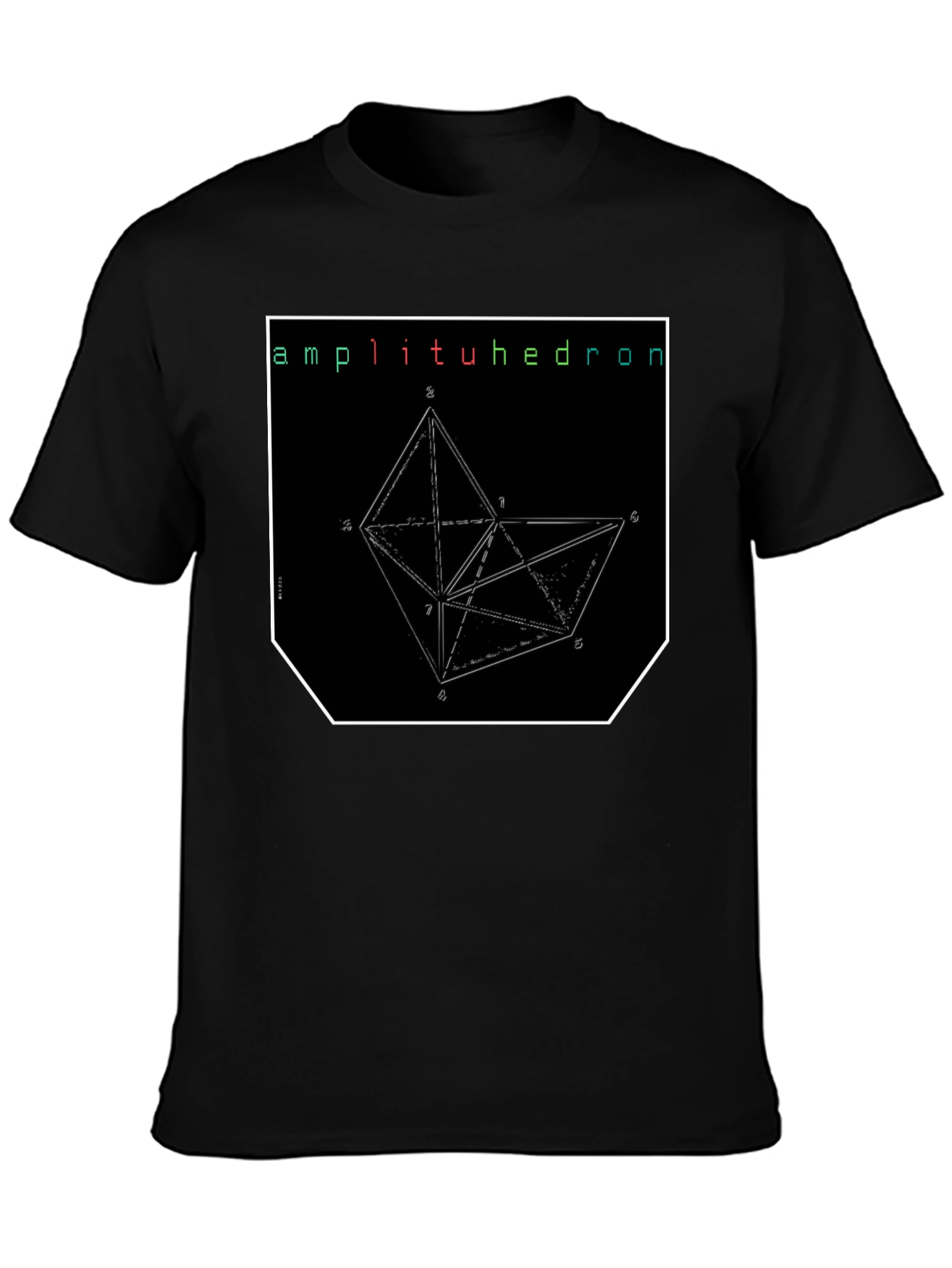Amplituhedron Geometric Graphic T-Shirt