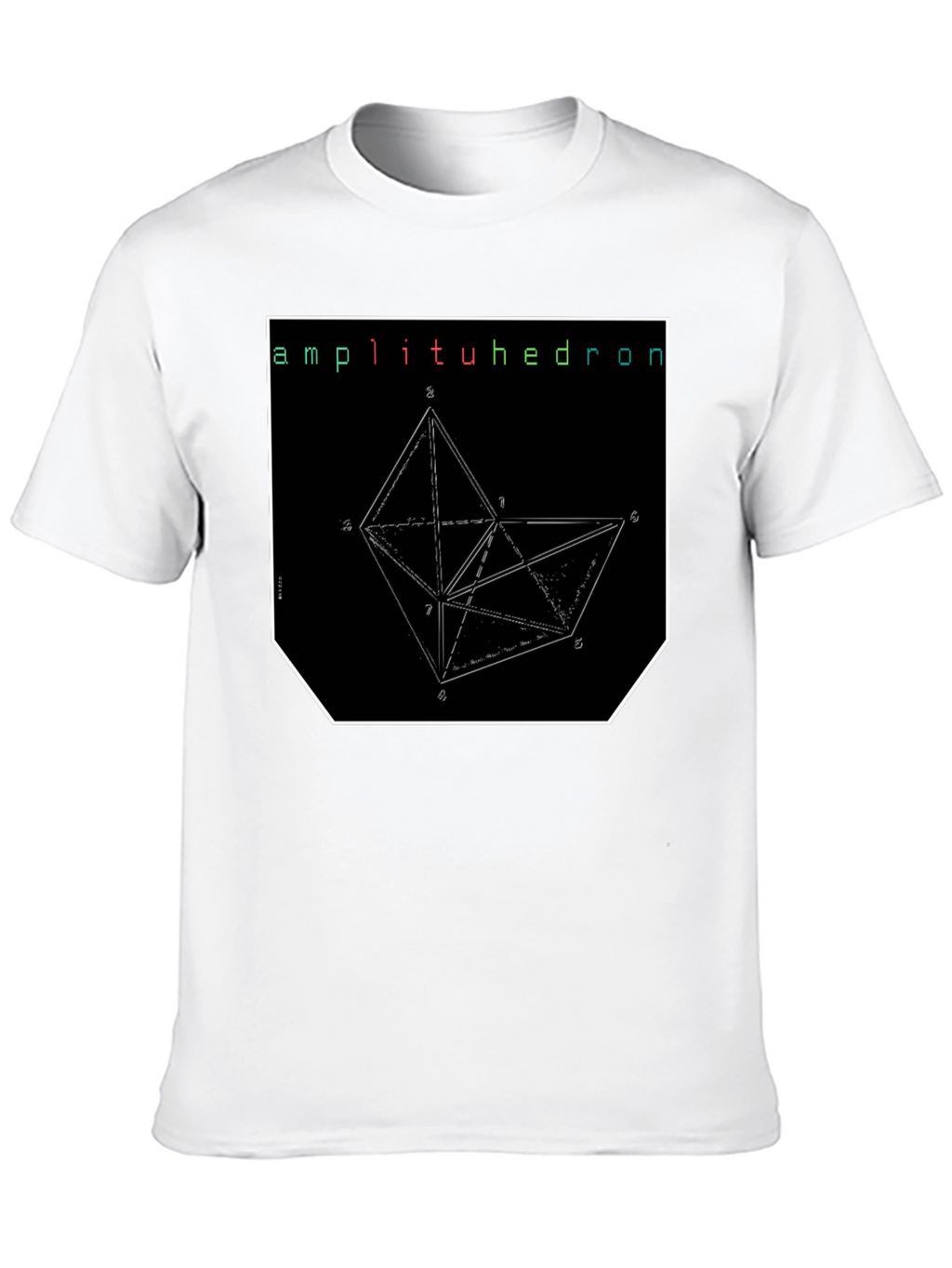 Amplituhedron Geometric Graphic T-Shirt