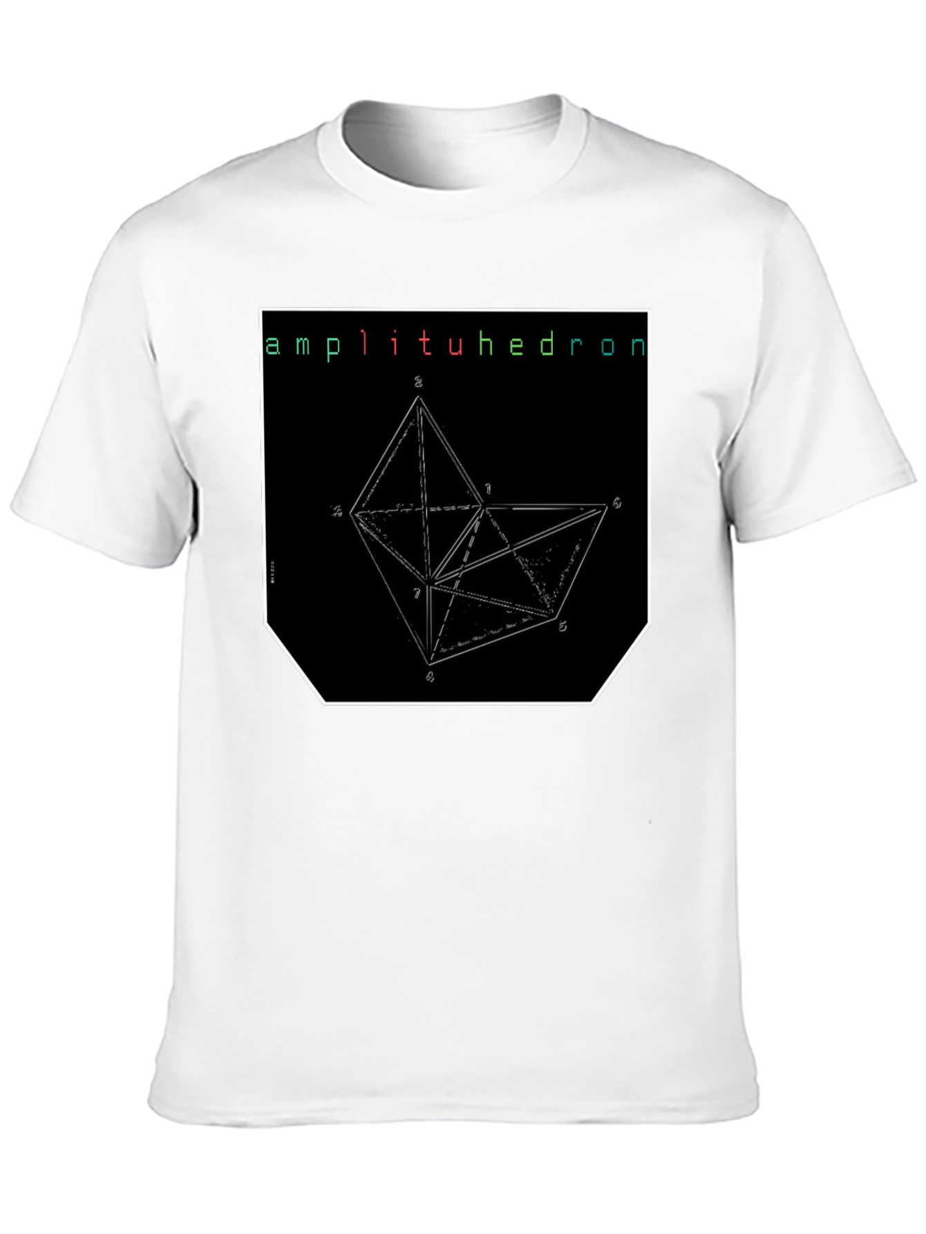 Amplituhedron Geometric Graphic T-Shirt