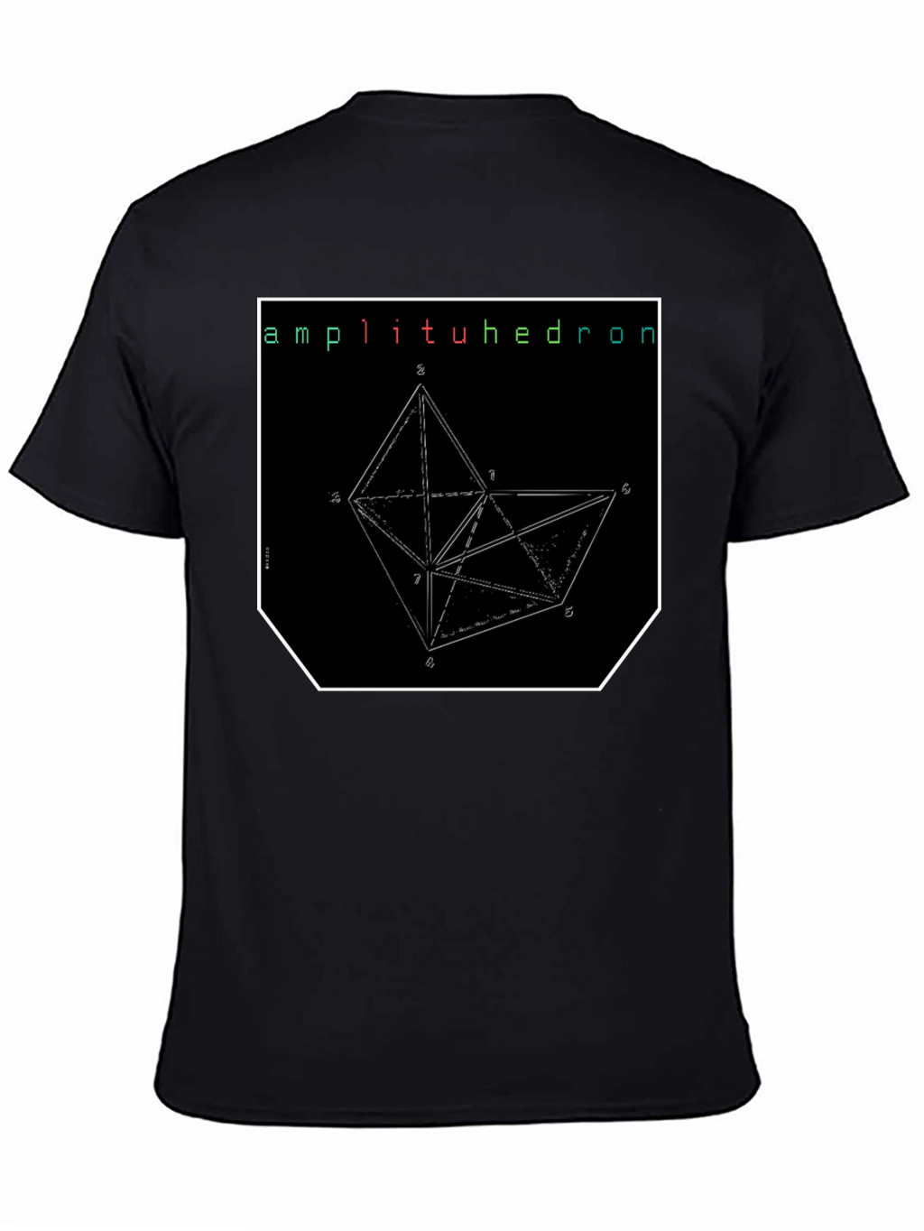 Amplituhedron Geometric Graphic T-Shirt