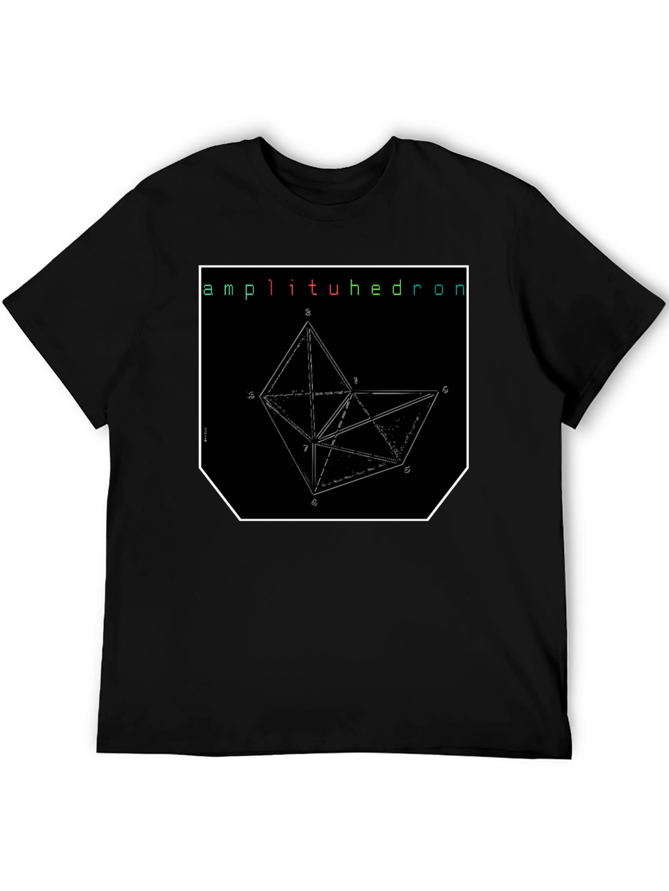 Amplituhedron Geometric Graphic T-Shirt
