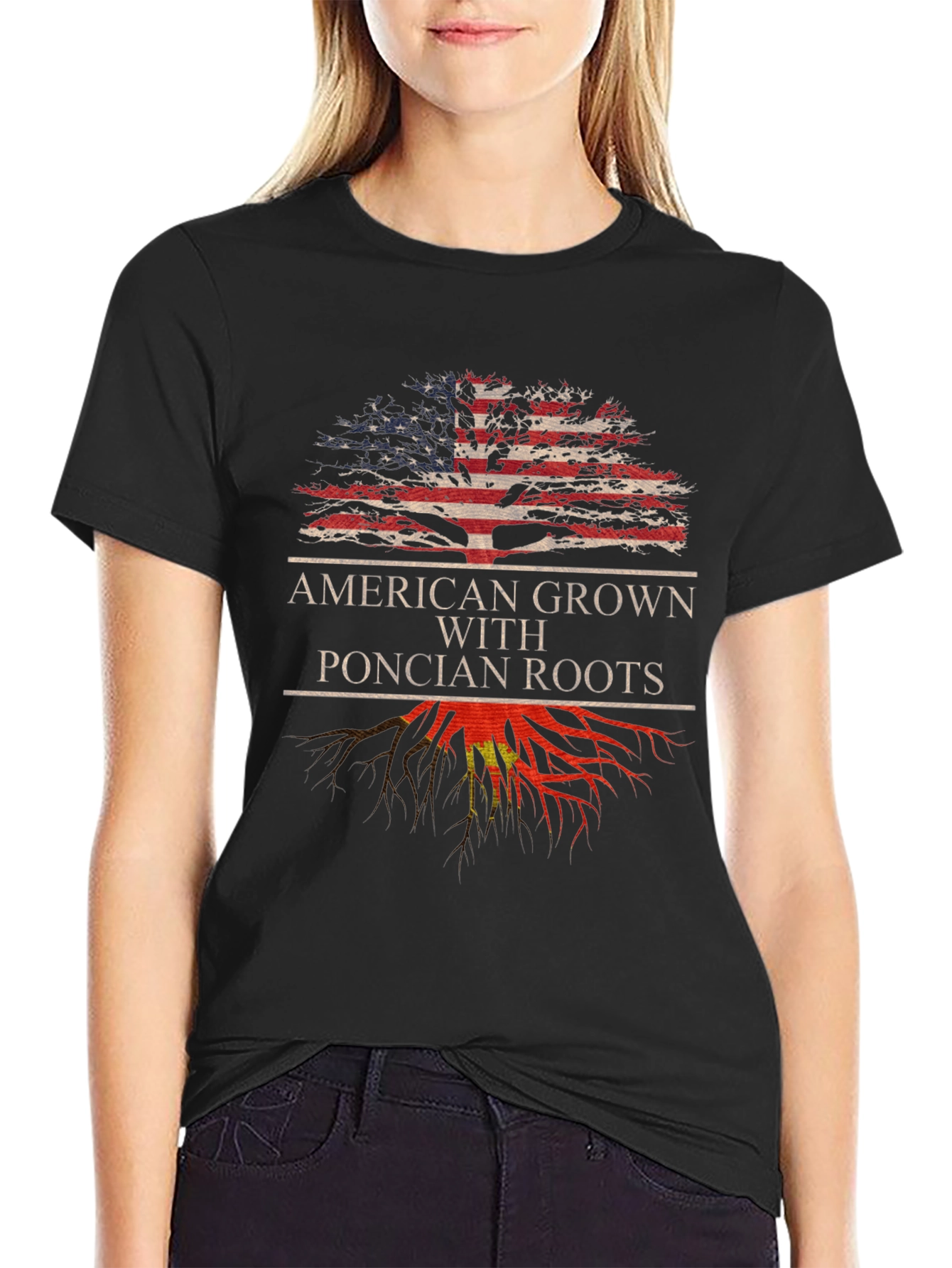 American Grown Poncian Roots T-Shirt