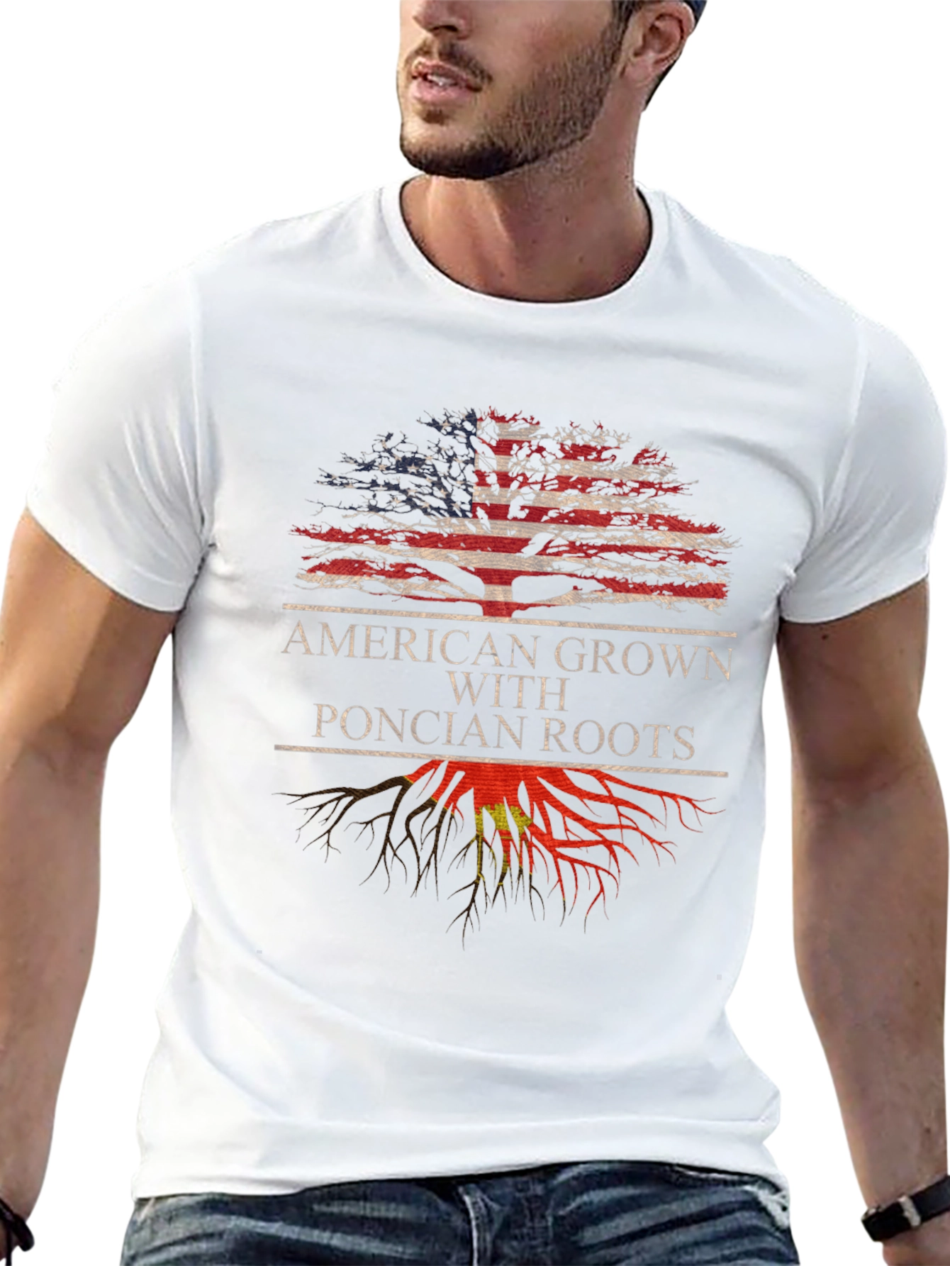 American Grown Poncian Roots T-Shirt
