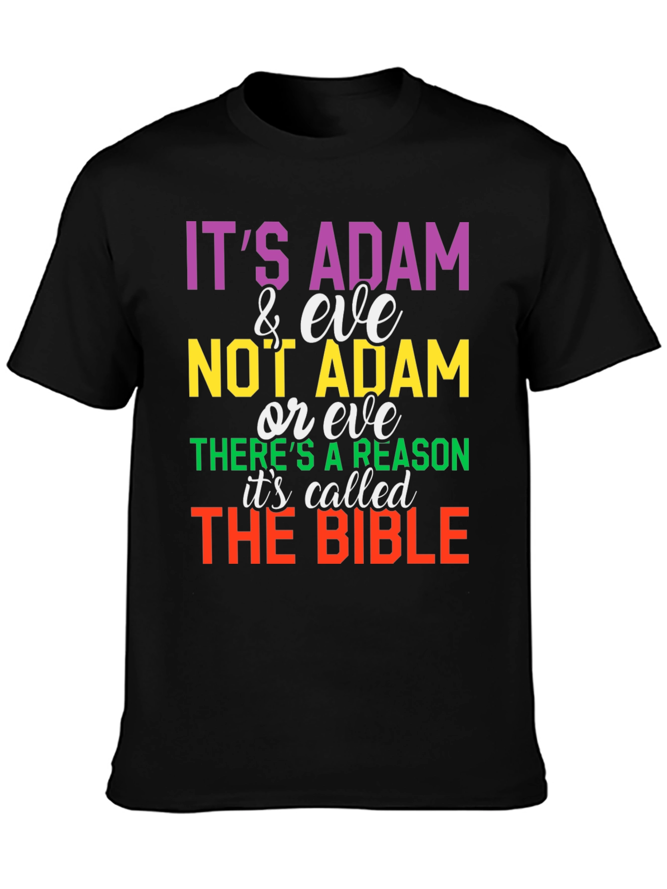 Adam & Eve Bible Humor T-Shirt