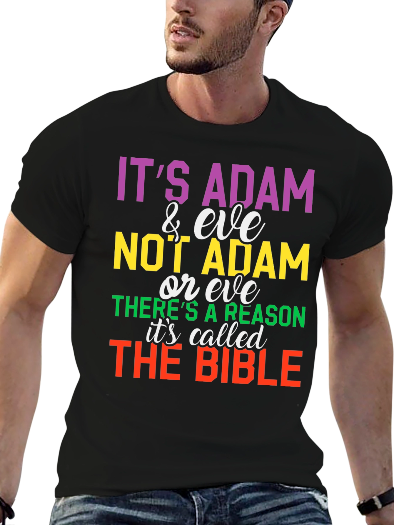 Adam & Eve Bible Humor T-Shirt