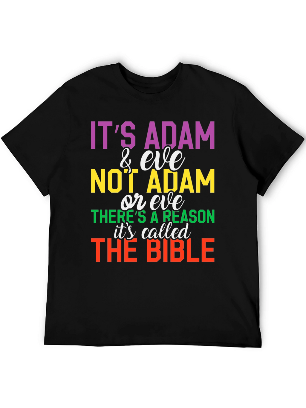 Adam & Eve Bible Humor T-Shirt