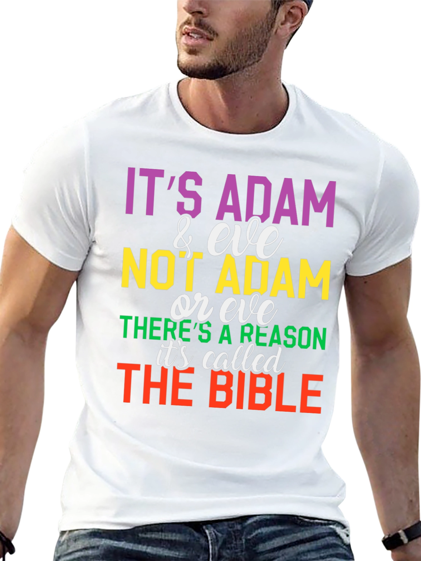 Adam & Eve Bible Humor T-Shirt