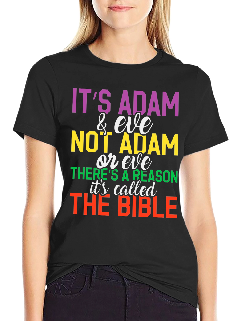 Adam & Eve Bible Humor T-Shirt