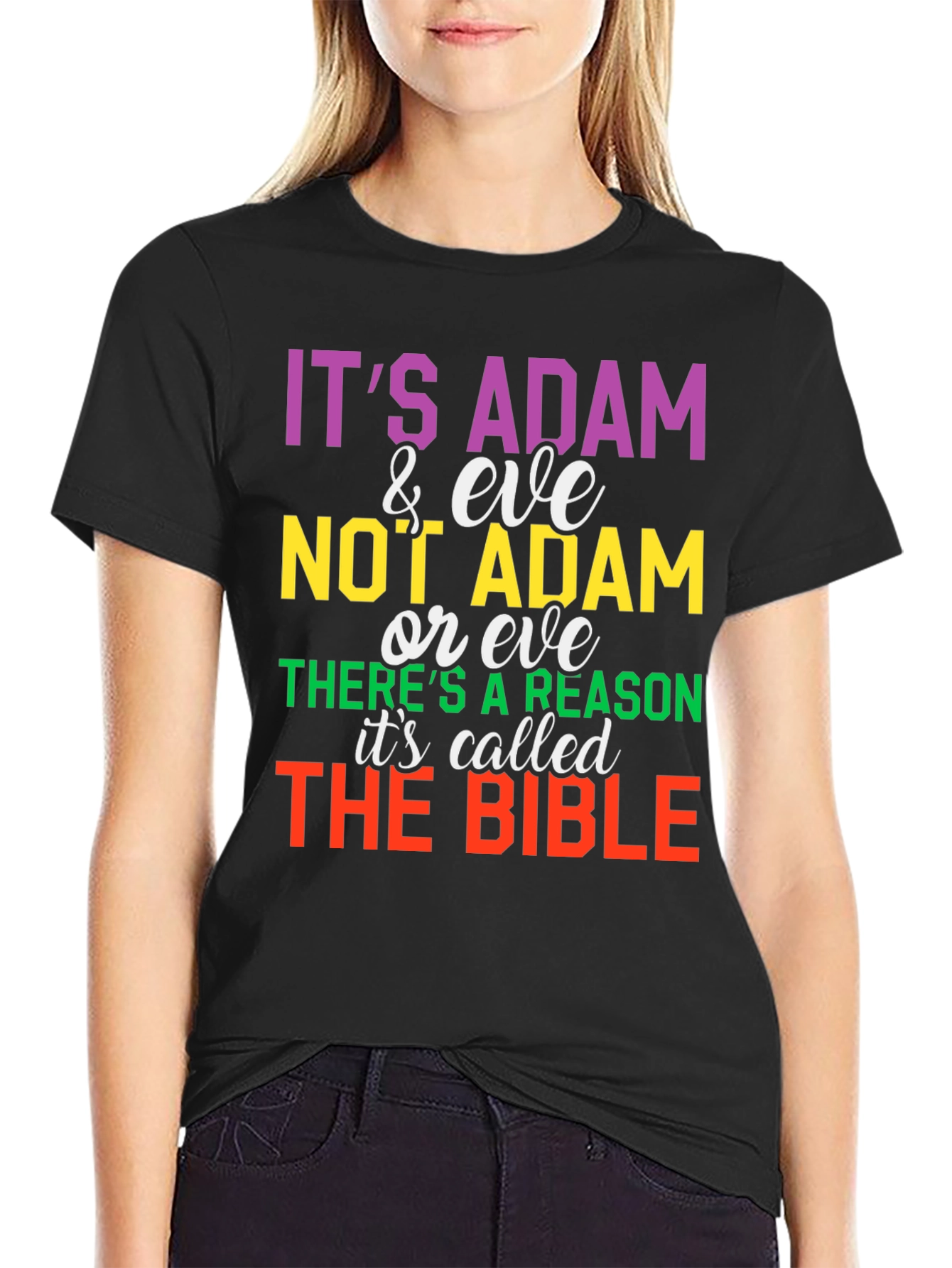Adam & Eve Bible Humor T-Shirt