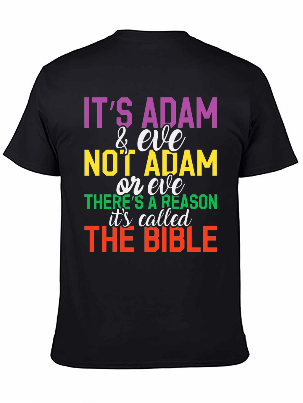 Adam & Eve Bible Humor T-Shirt